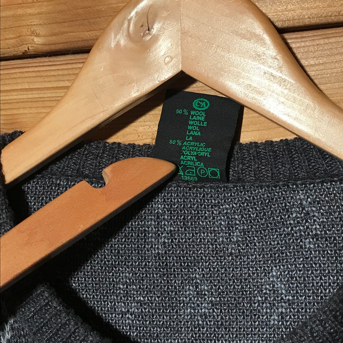 Westbury Diamond knit sweatshirt