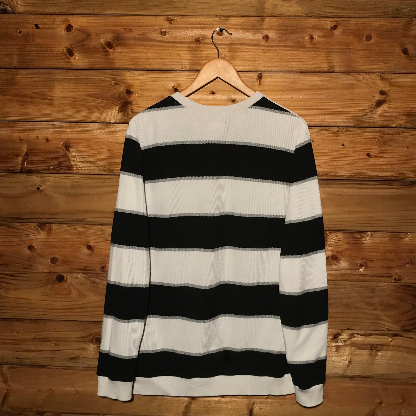 2016 Supreme Striped Twill long sleeve t shirt