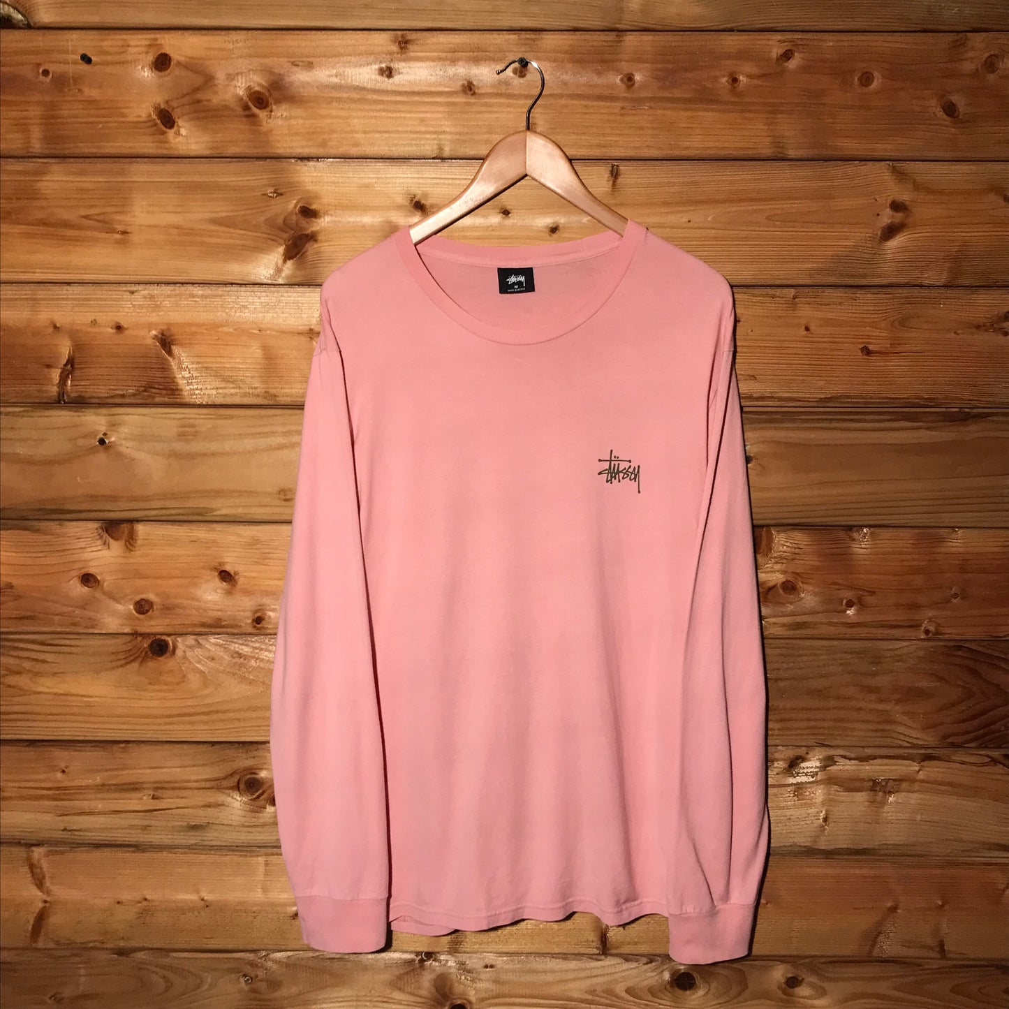 Stüssy Classic Double Script Spellout long sleeve t shirt