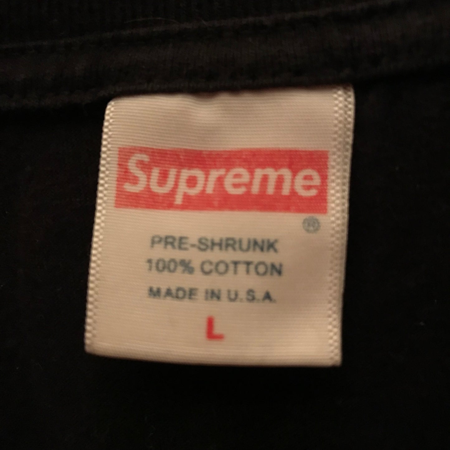 2021 Supreme x Kaws Chalk Box Logo t shirt