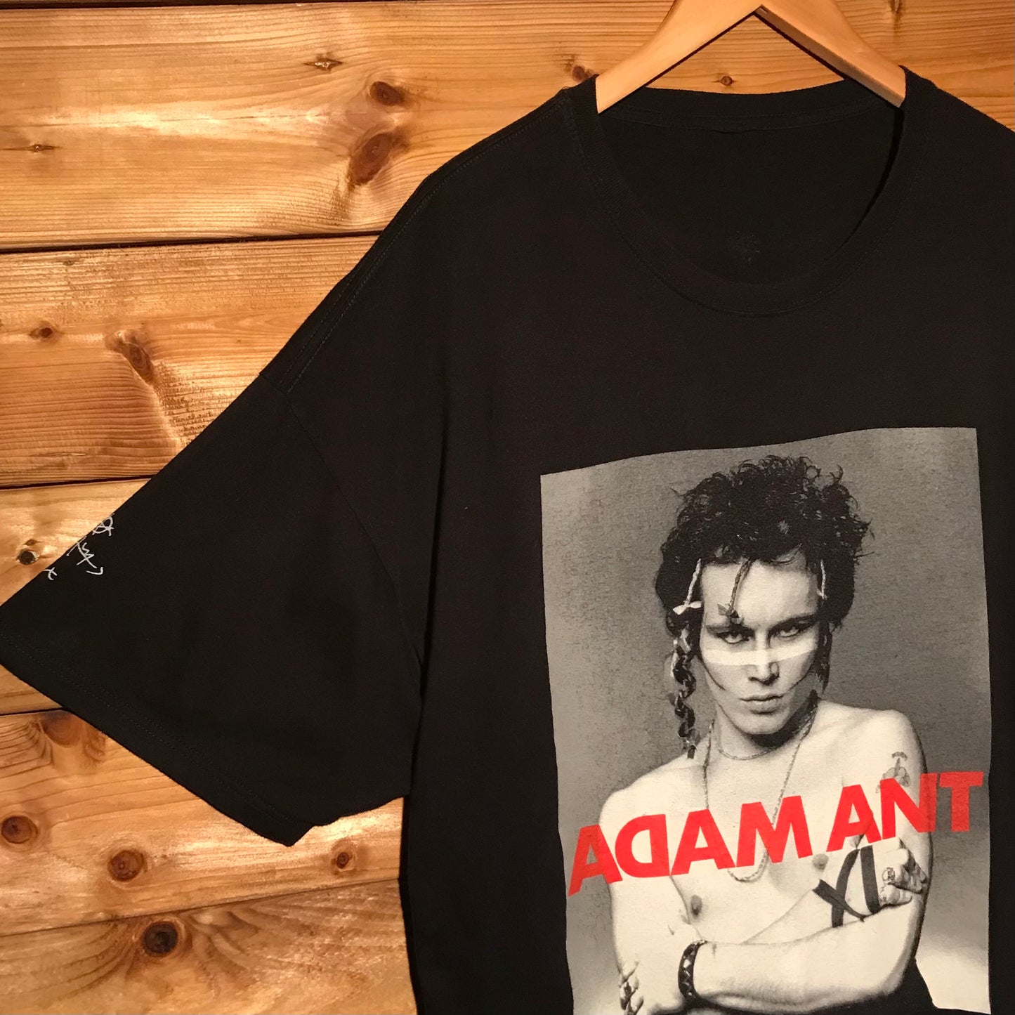 2011 Adam Ant and TGTMATLP UK Tour t shirt