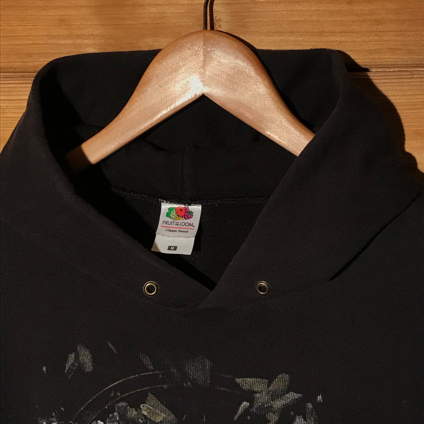AC/DC Rock Or Bust Centre Spellout Band hoodie