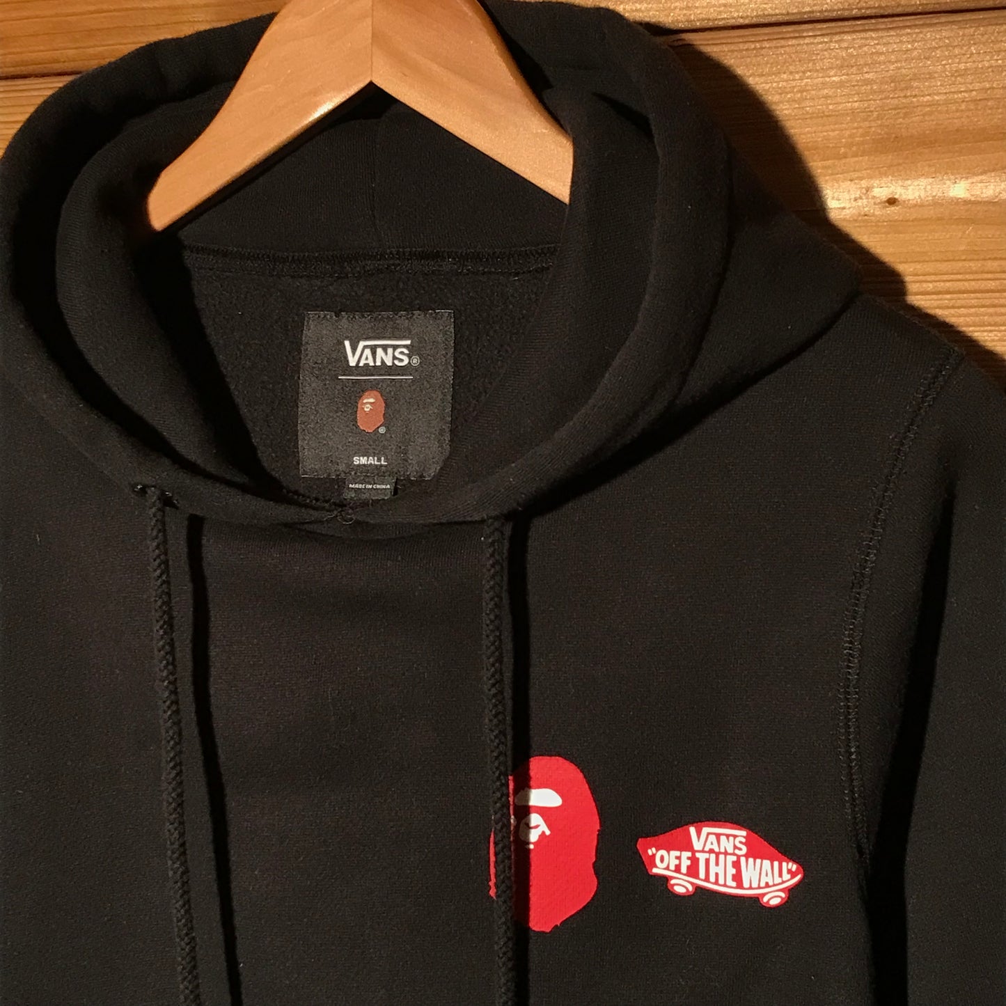 Bape, A Bathing Ape x Vans Camo hoodie