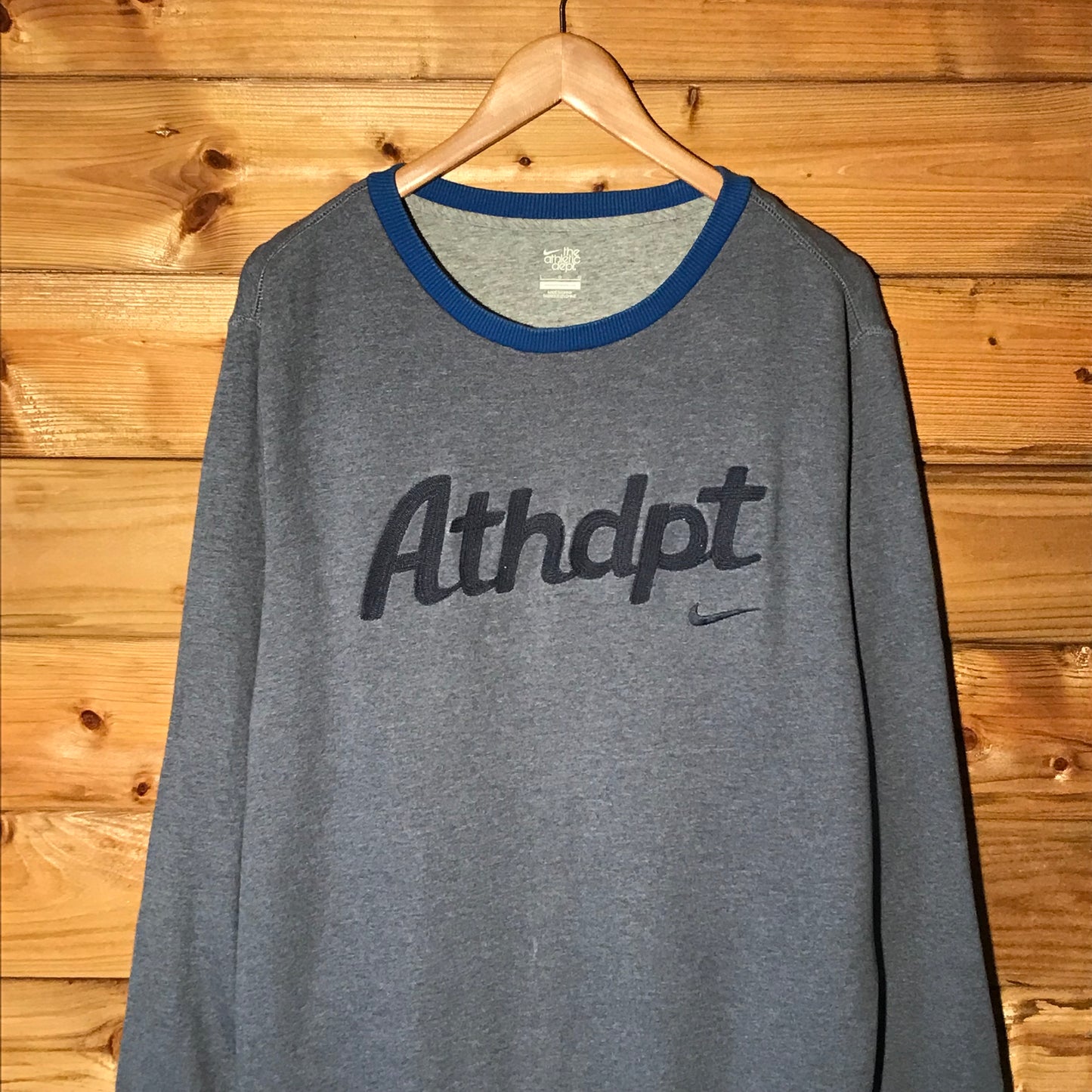 2011 Nike Ath Dept Centre Spellout sweatshirt