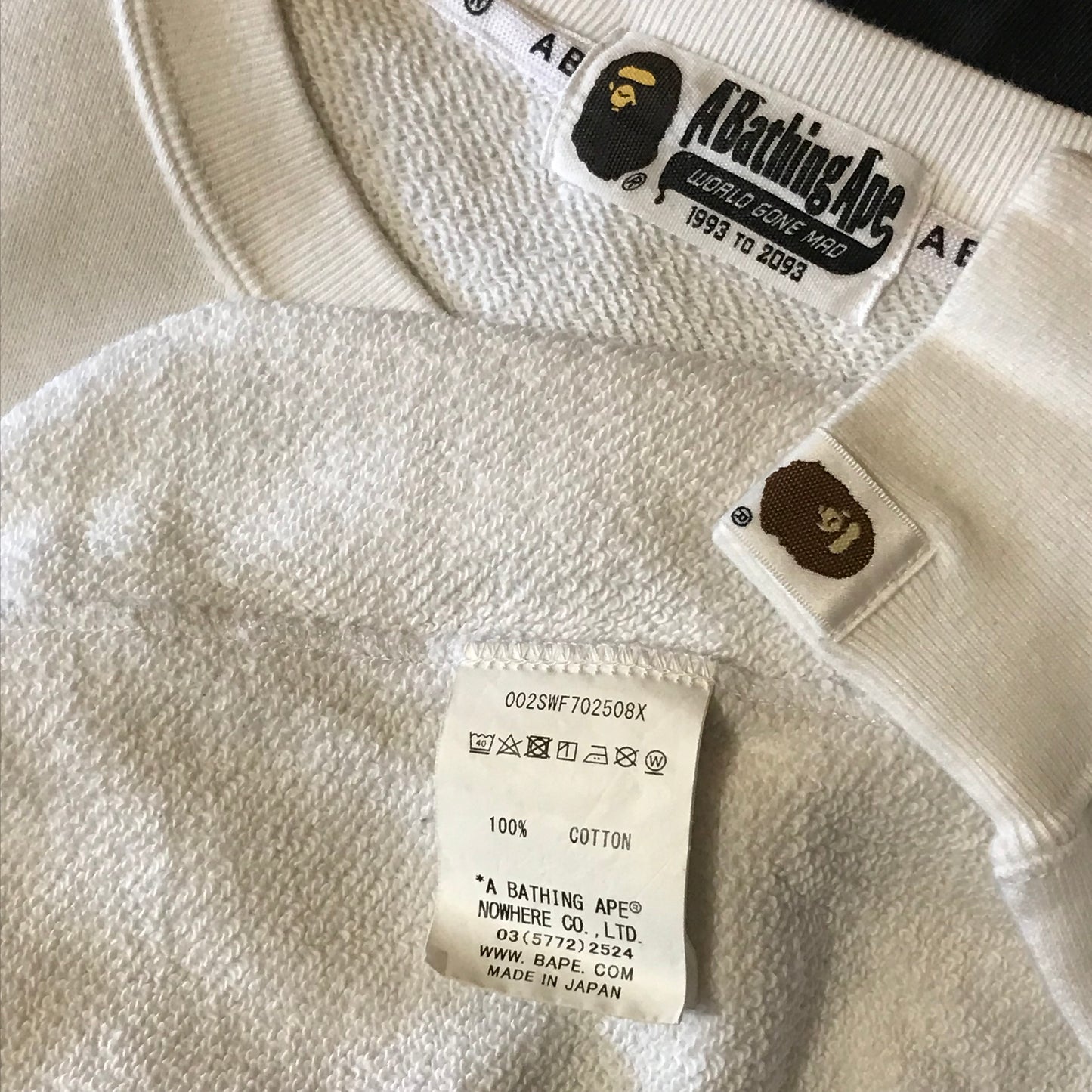Bape, A Bathing Ape College Multi Camo sweatshirt