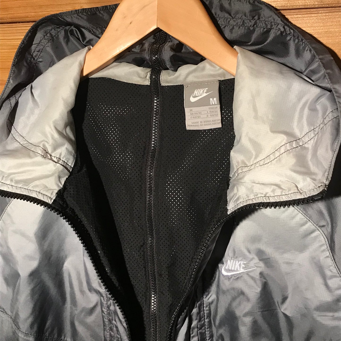 2008 Nike Gradient full zip through windbreaker jacket