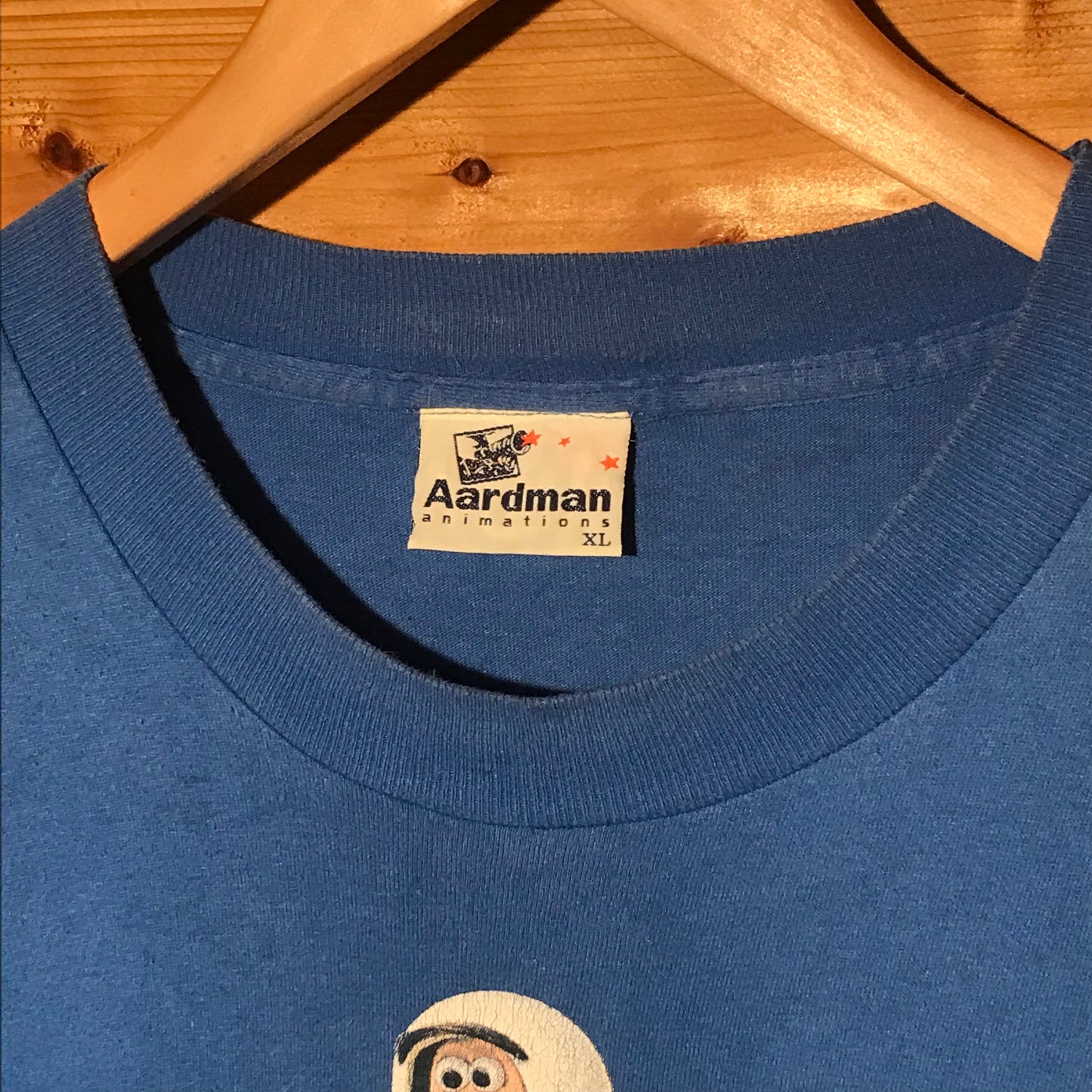 1989 Wallace & Gromit Bike t shirt