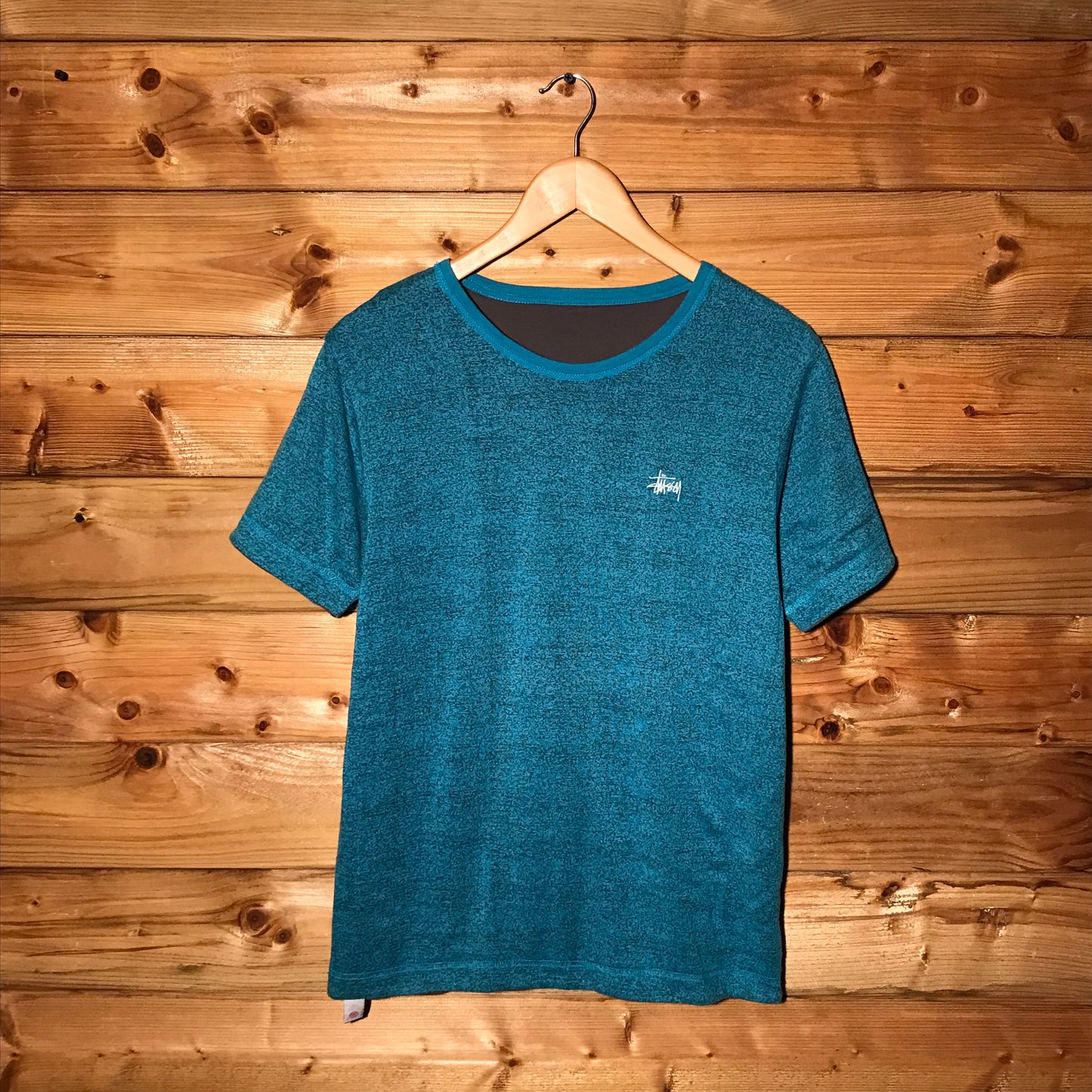 Stüssy World League Spellout Reversible t shirt