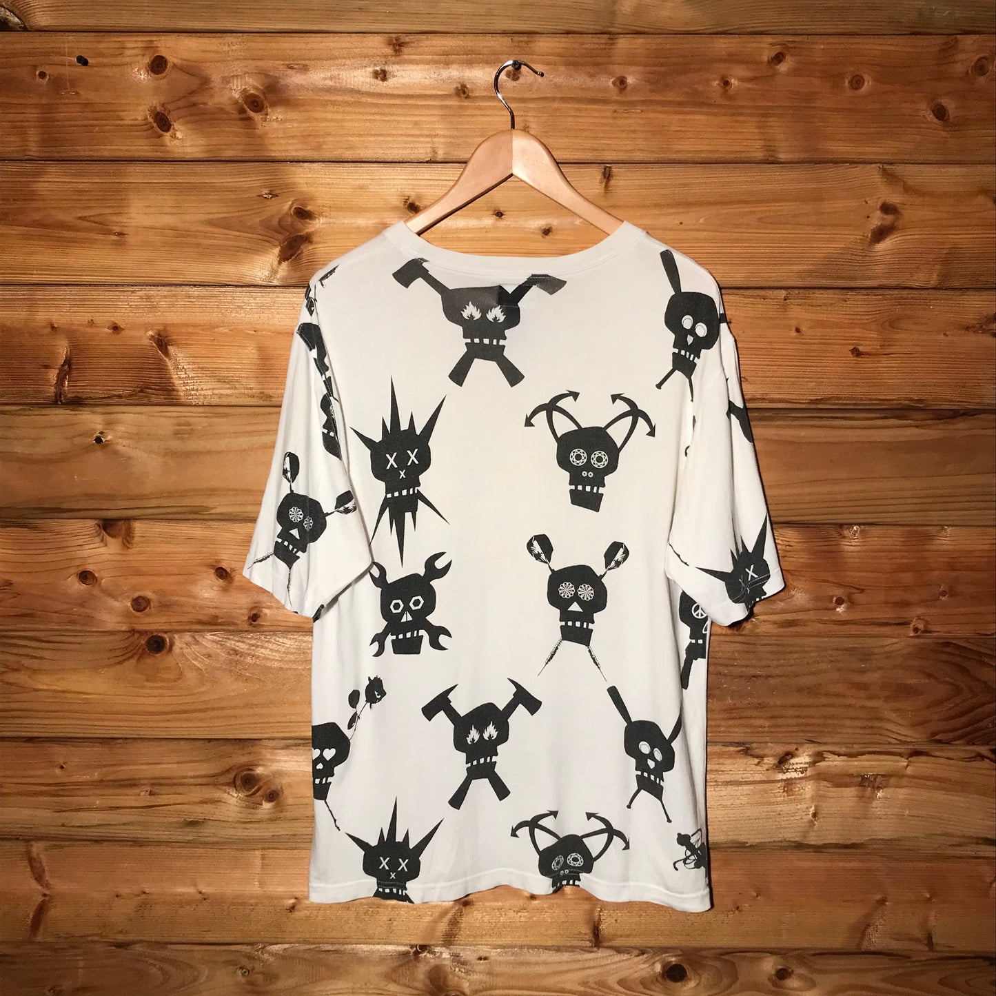 Stüssy x Futura Skullacon Repeat Spellout t shirt
