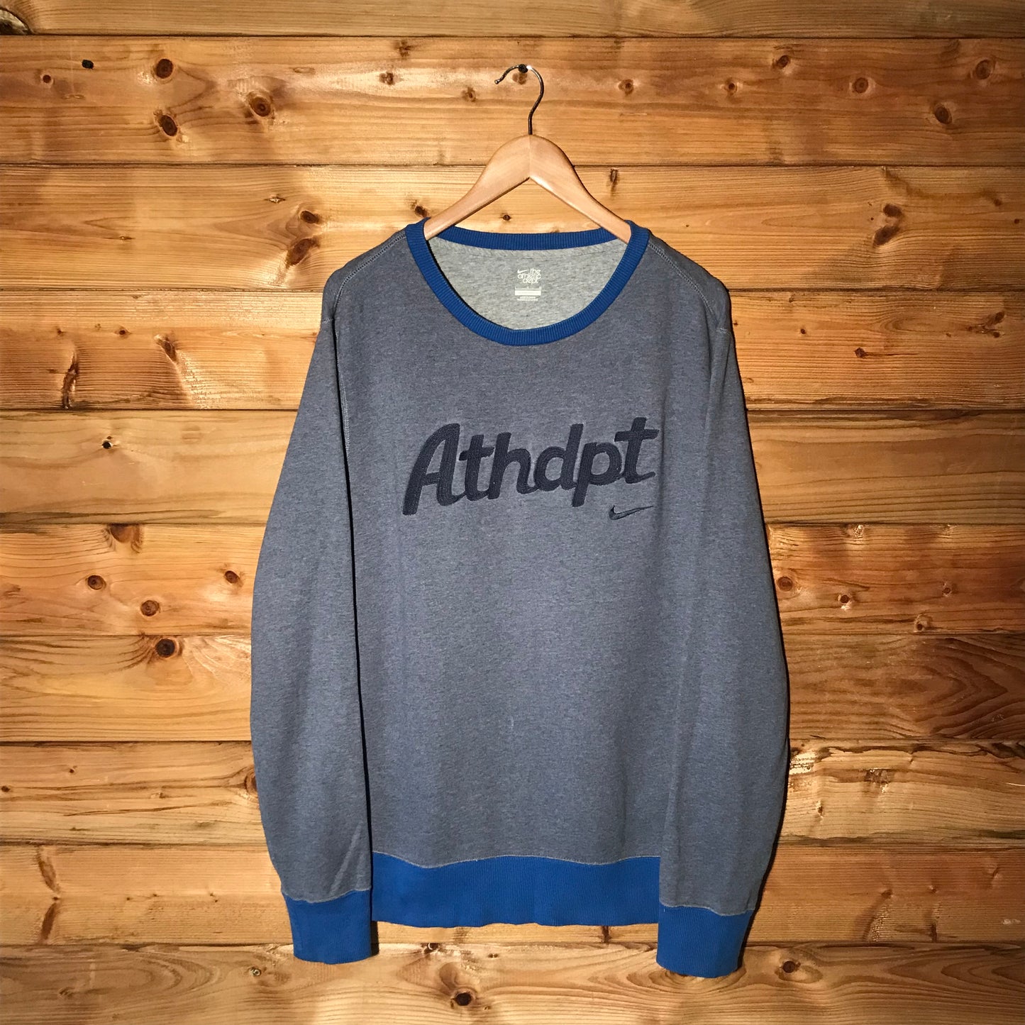 2011 Nike Ath Dept Centre Spellout sweatshirt