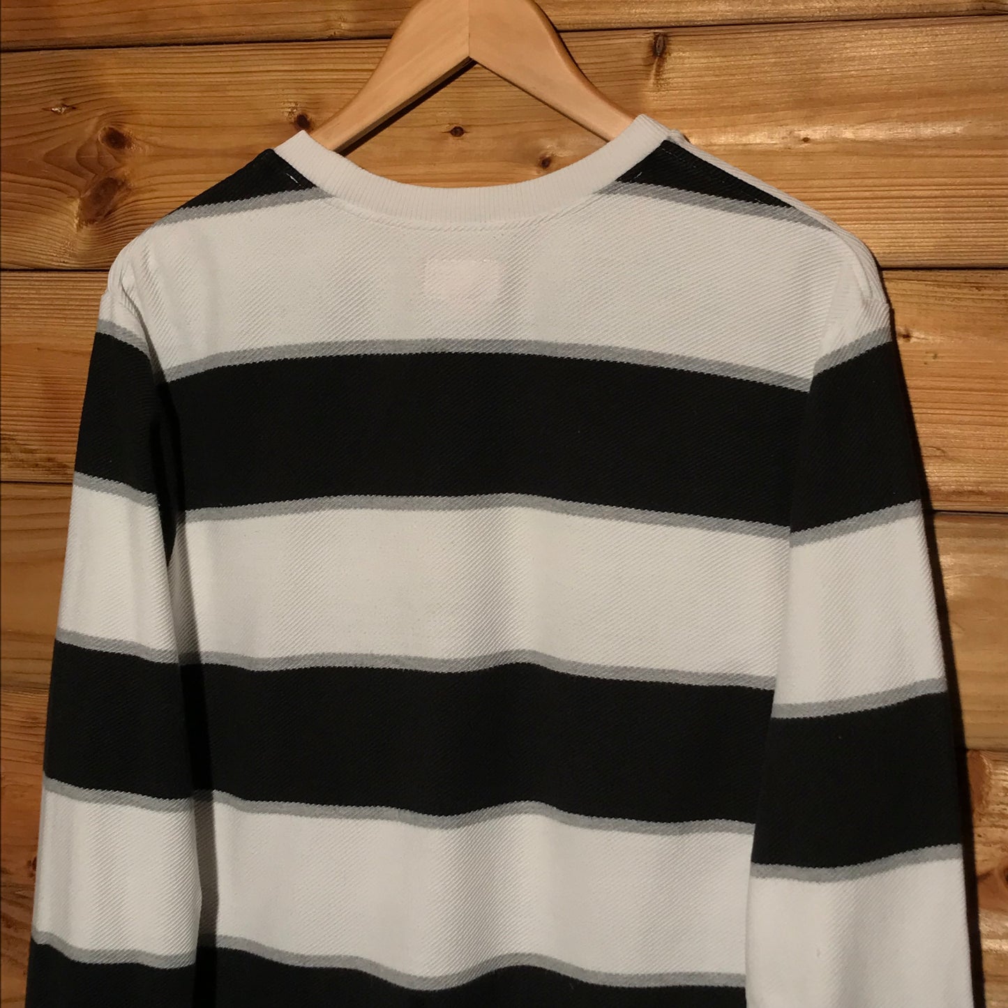 2016 Supreme Striped Twill long sleeve t shirt