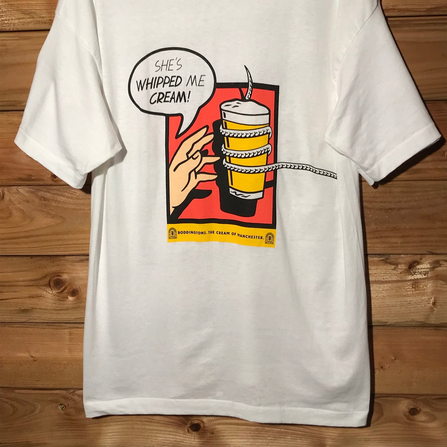 90s Catwoman Boddingtons Brewery Promo t shirt