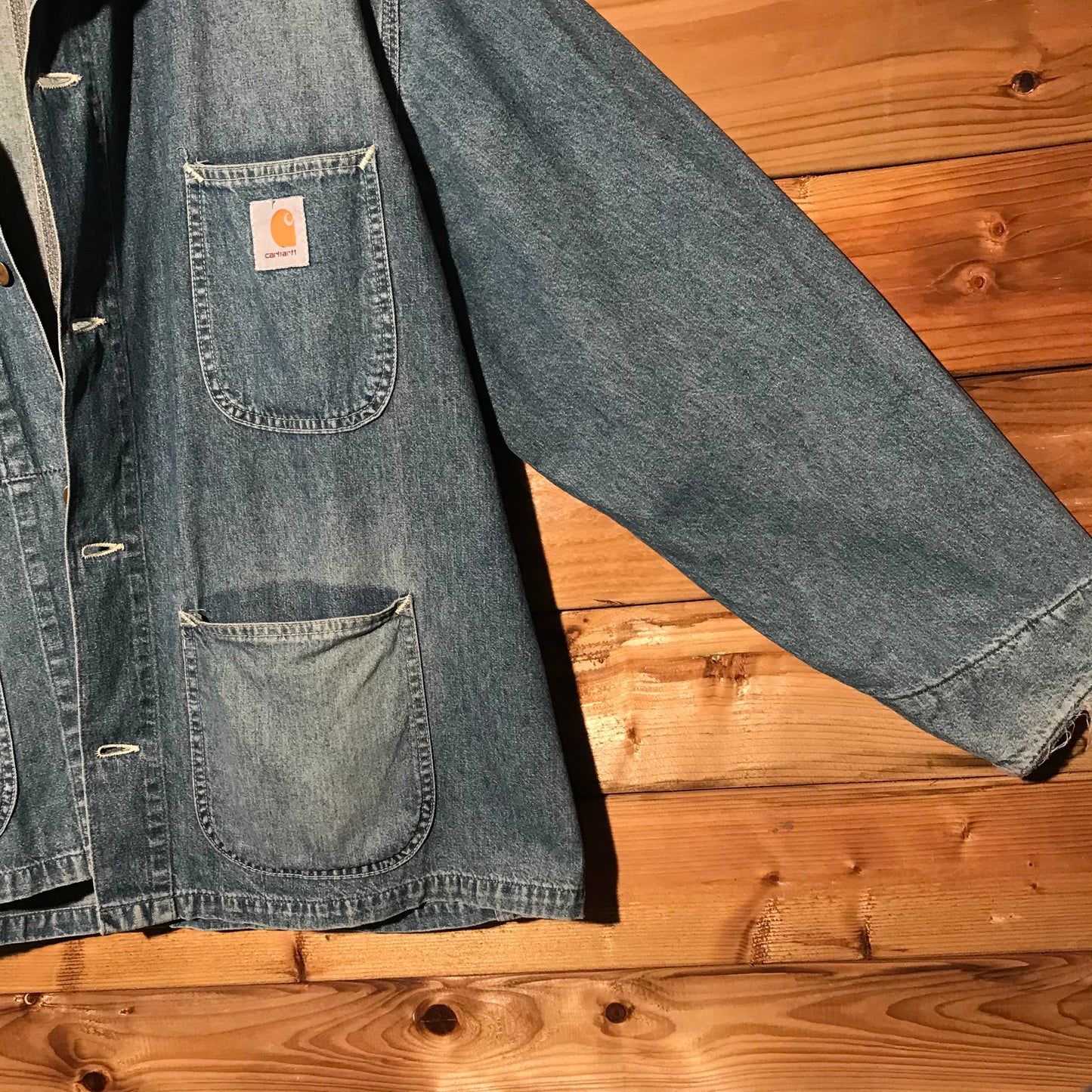 80s Carhartt Michigan Denim chore jacket