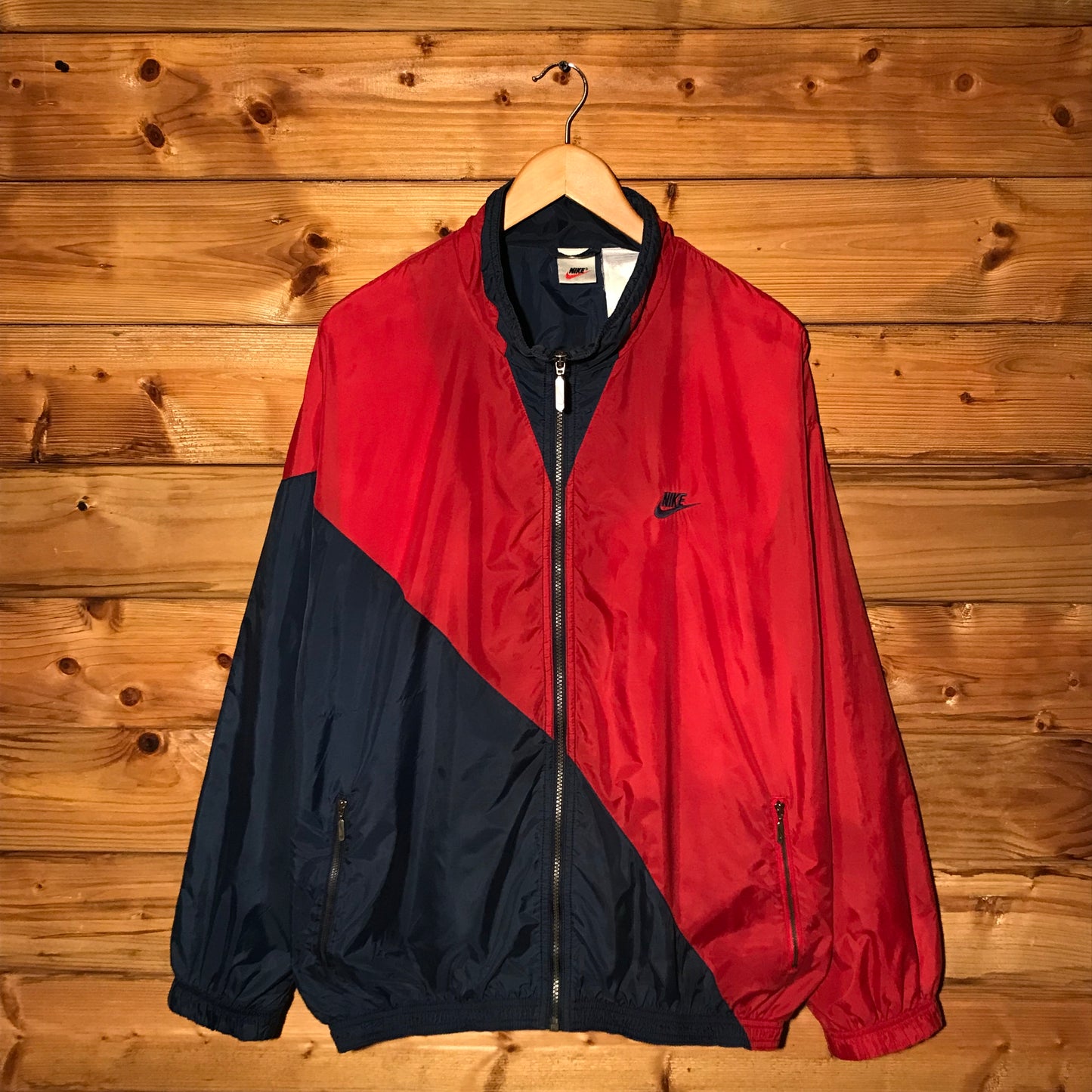 90s Nike Full Back Swoosh windbreaker jacket