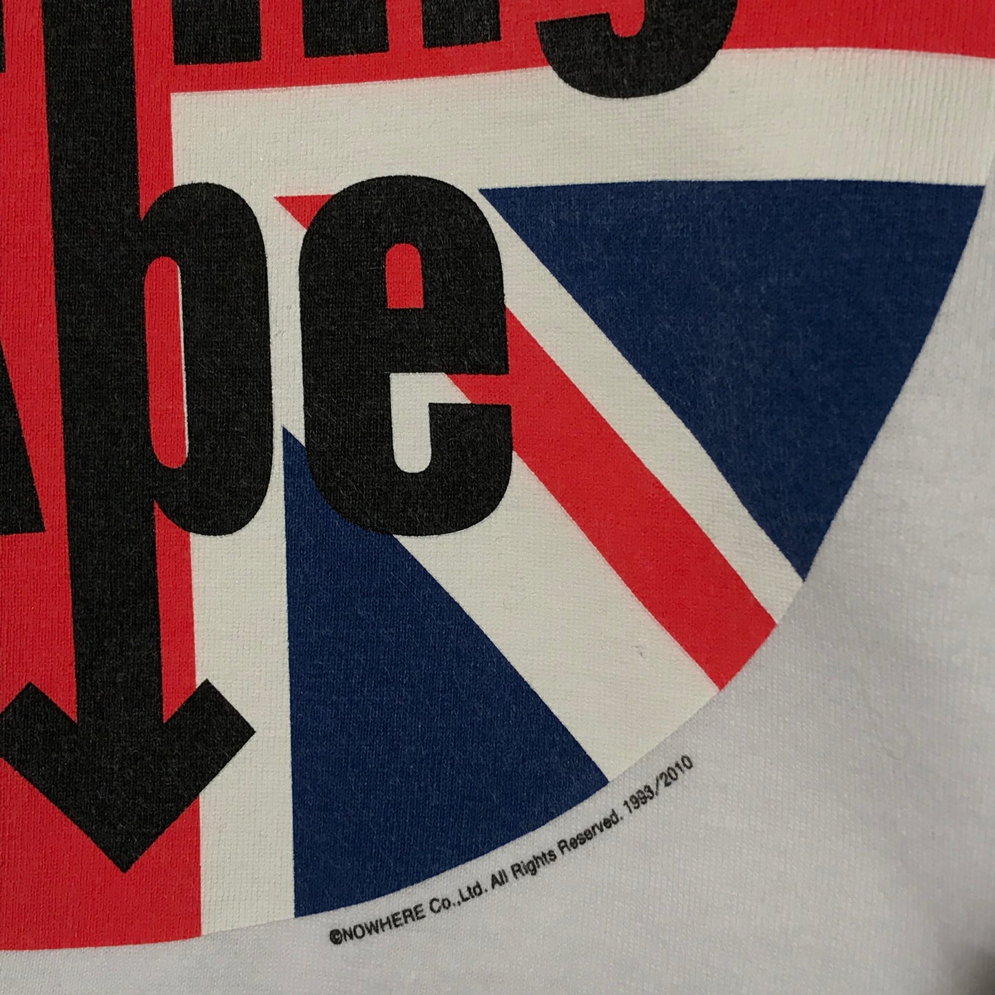 2010 Bape, A Bathing Ape The Who Band Logo Parody t shirt