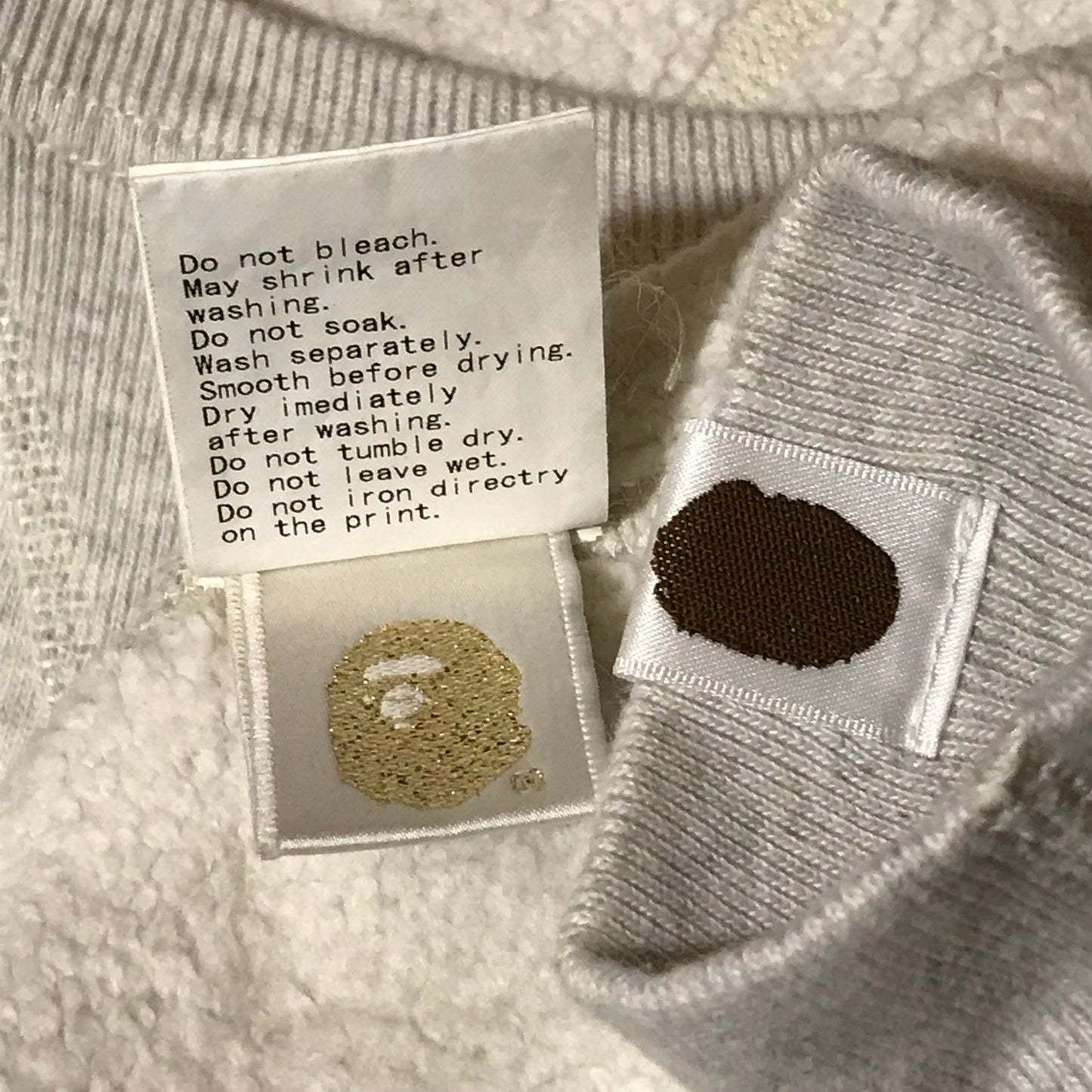Bape, A Bathing Ape Sweat Shirt Arc Spellout sweatshirt