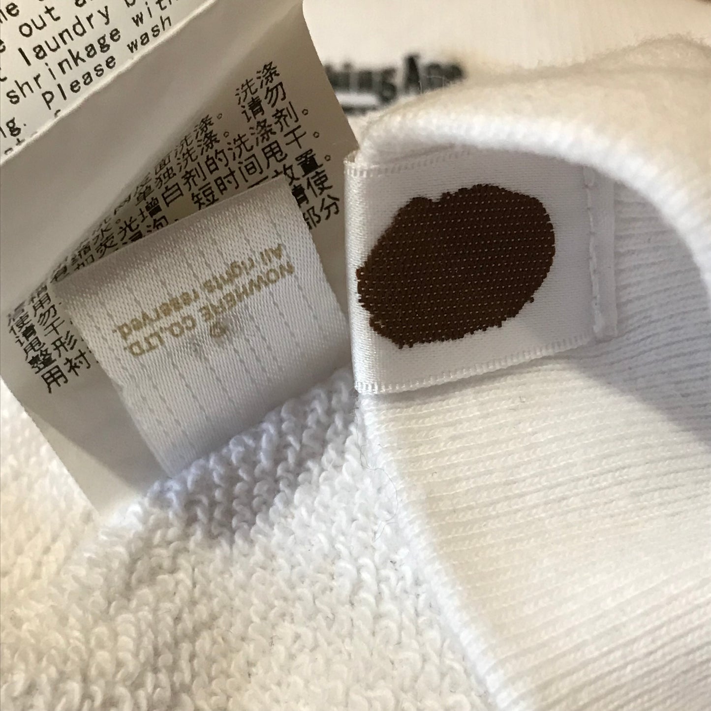 Bape, A Bathing Ape College Multi Camo sweatshirt