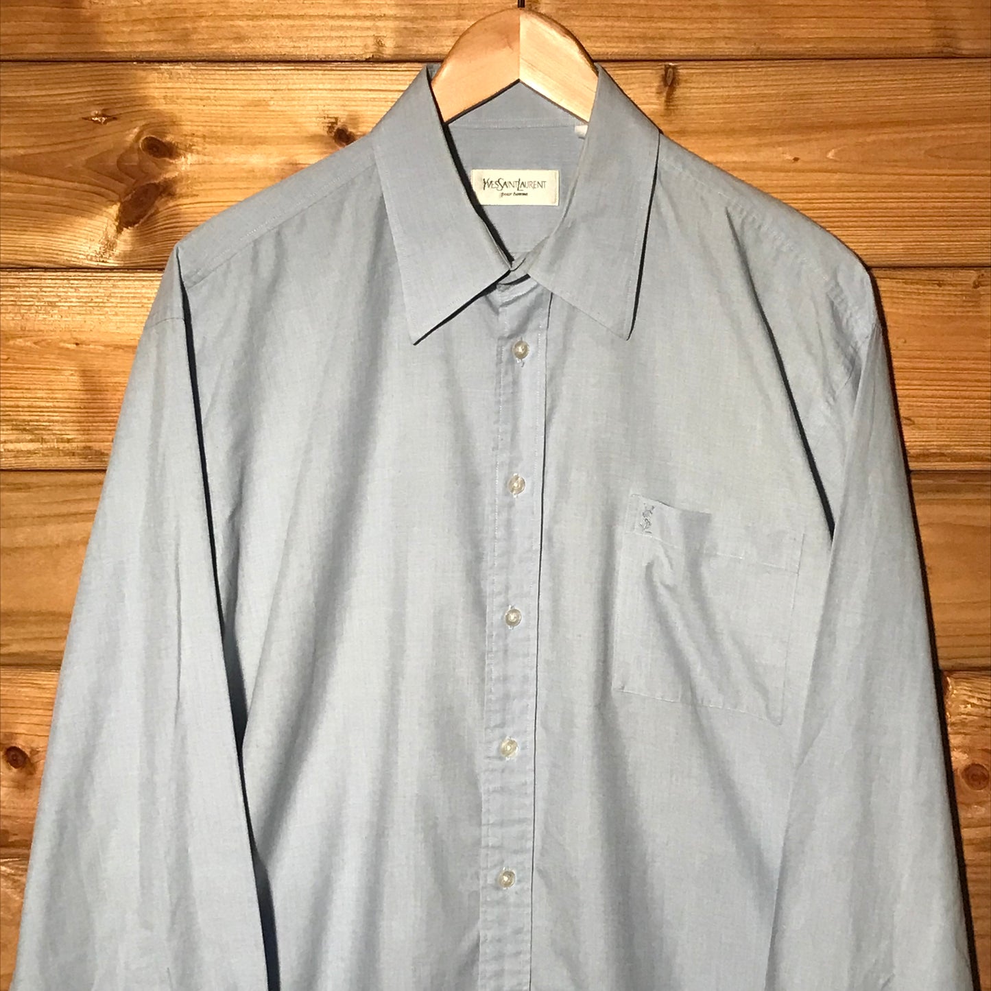 Yves Saint Laurent Tonal button up shirt