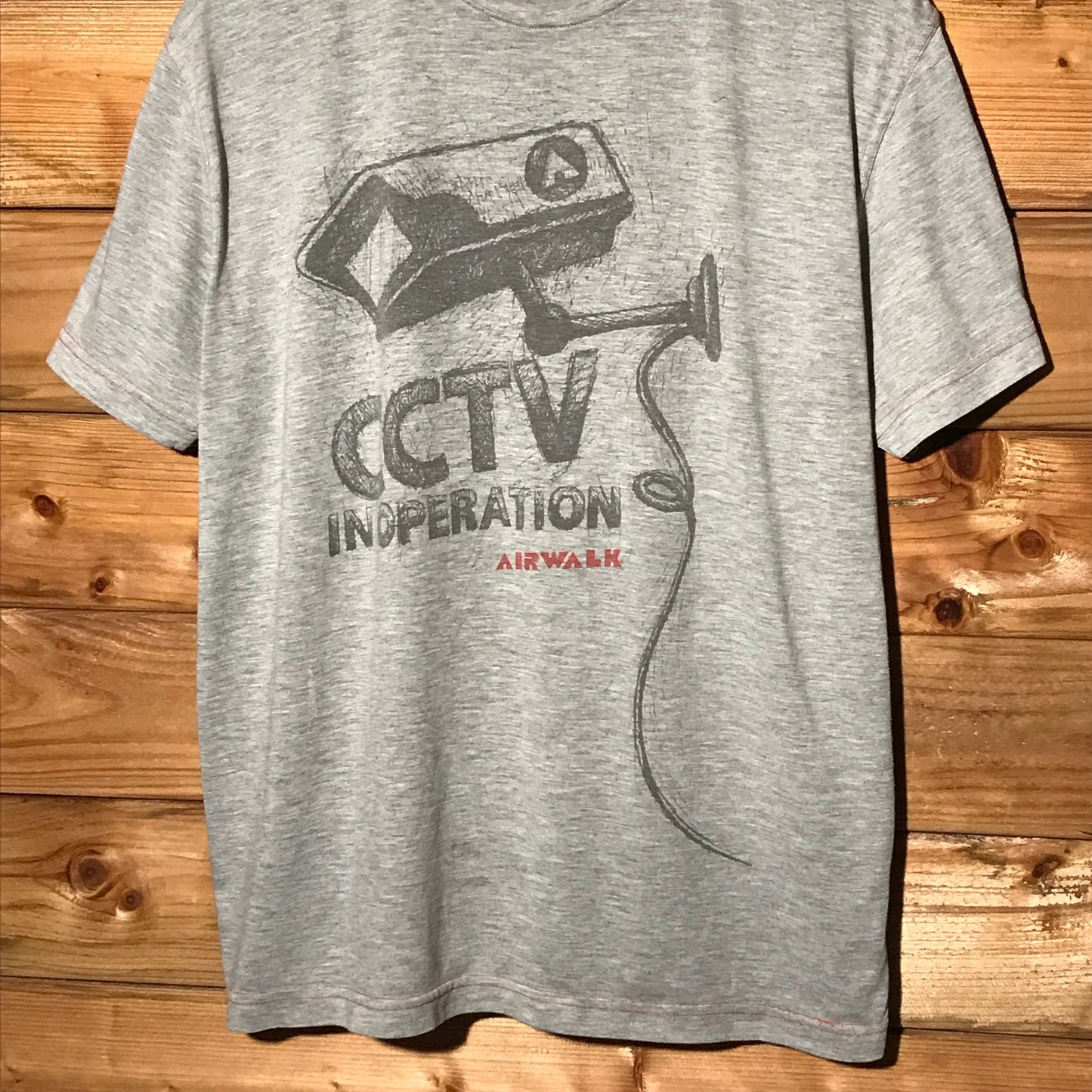 Airwalk CCTV In Operation Security Camera t shirt