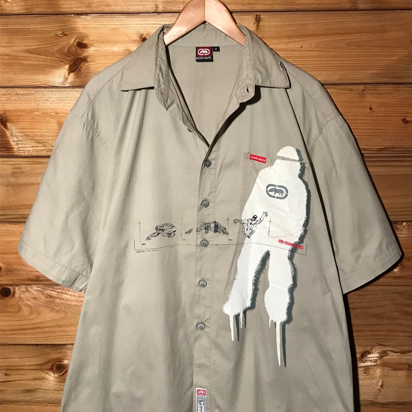 Ecko Unltd Mindlabs x Marvel Spiderman button up shirt