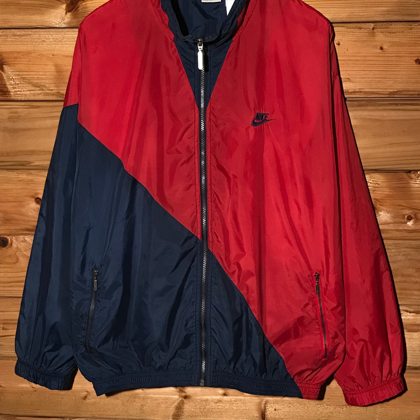 90s Nike Full Back Swoosh windbreaker jacket