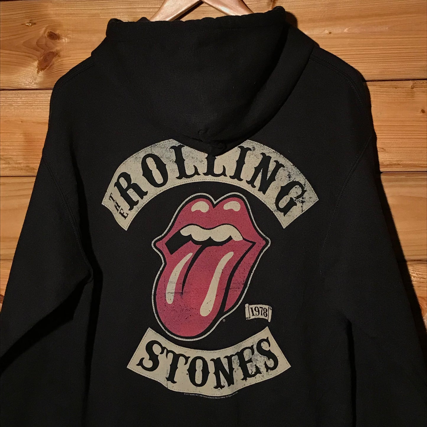 2017 The Rolling Stones Arc Spellout hoodie