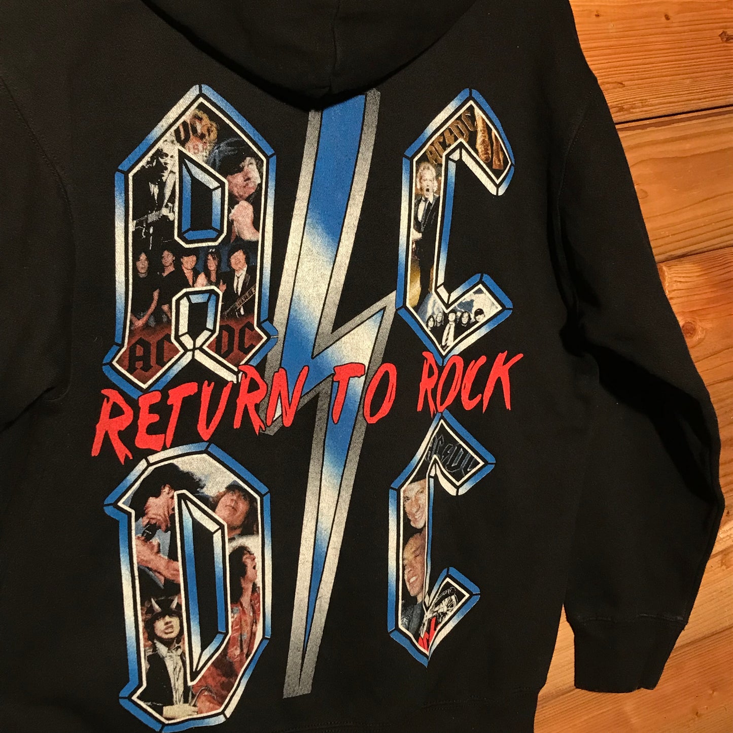 AC/DC Return To Rock Band hoodie