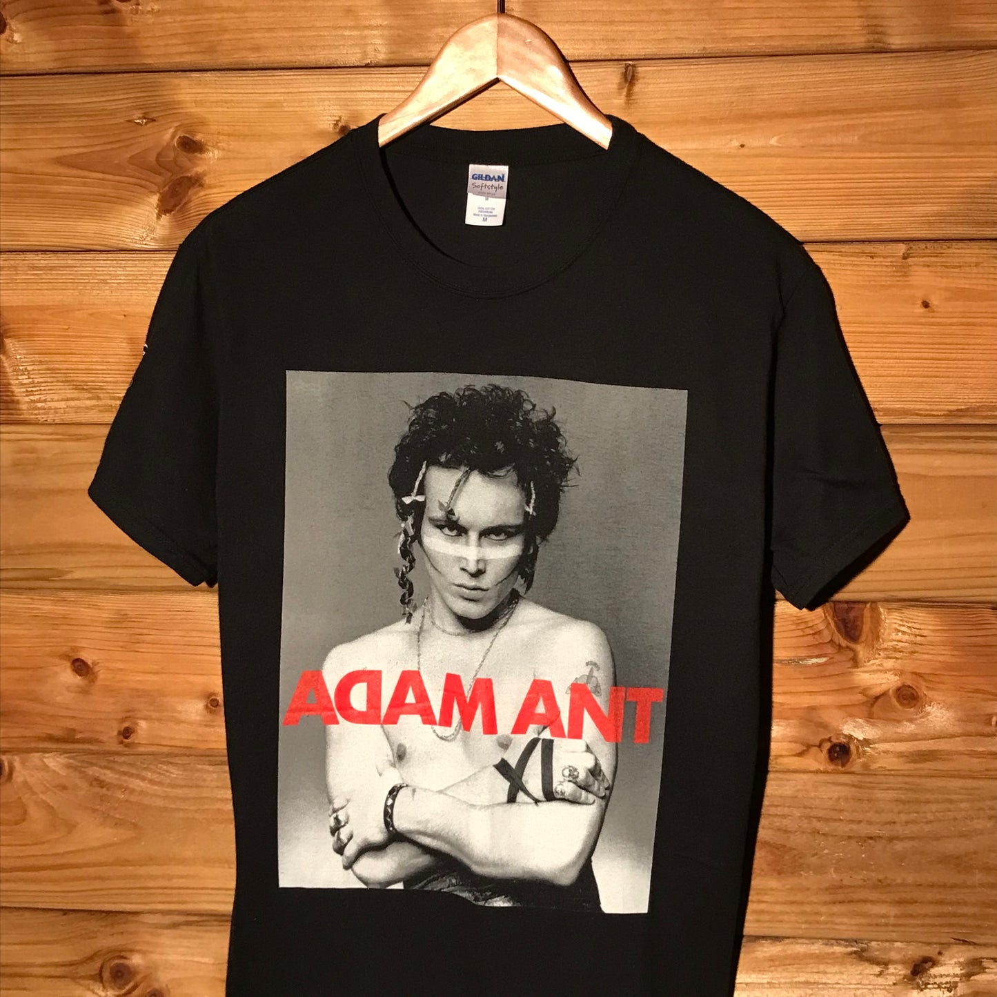 2011 Adam Ant and TGTMATLP UK Tour t shirt