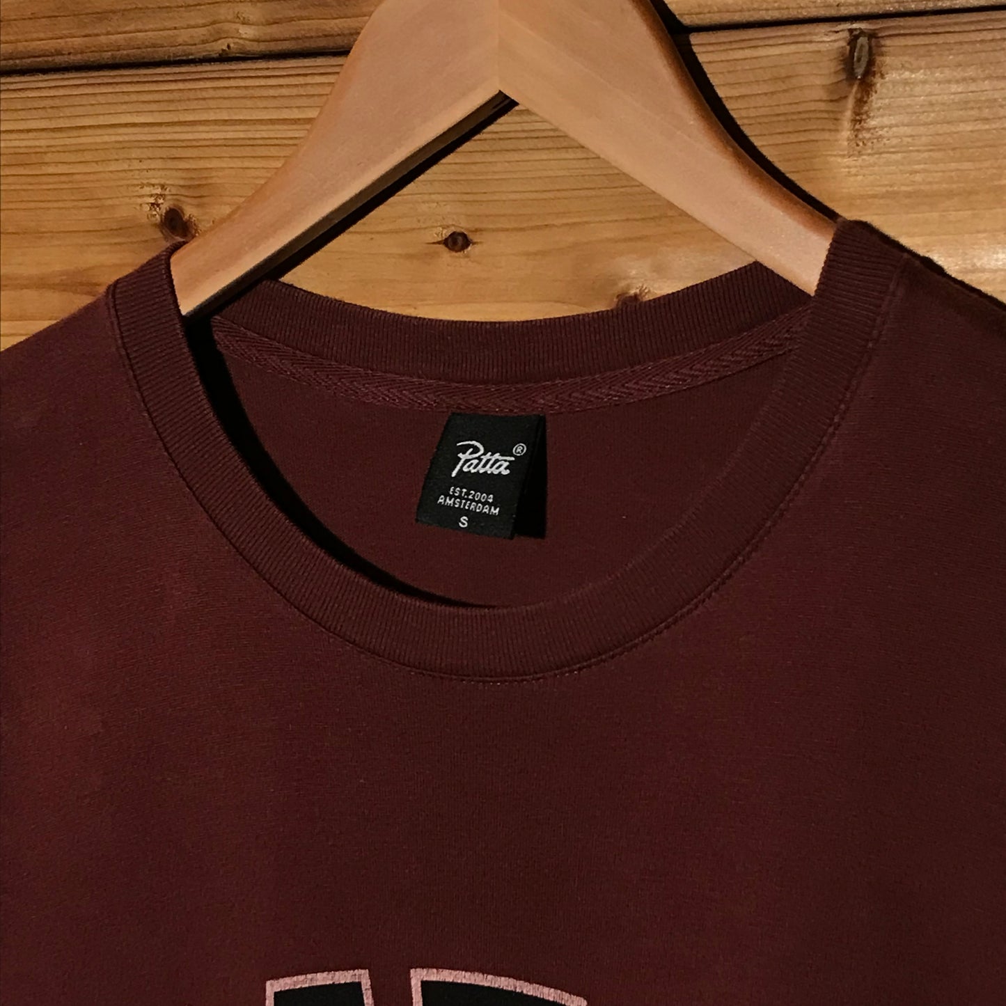 Patta Centre Arc Spellout long sleeve t shirt
