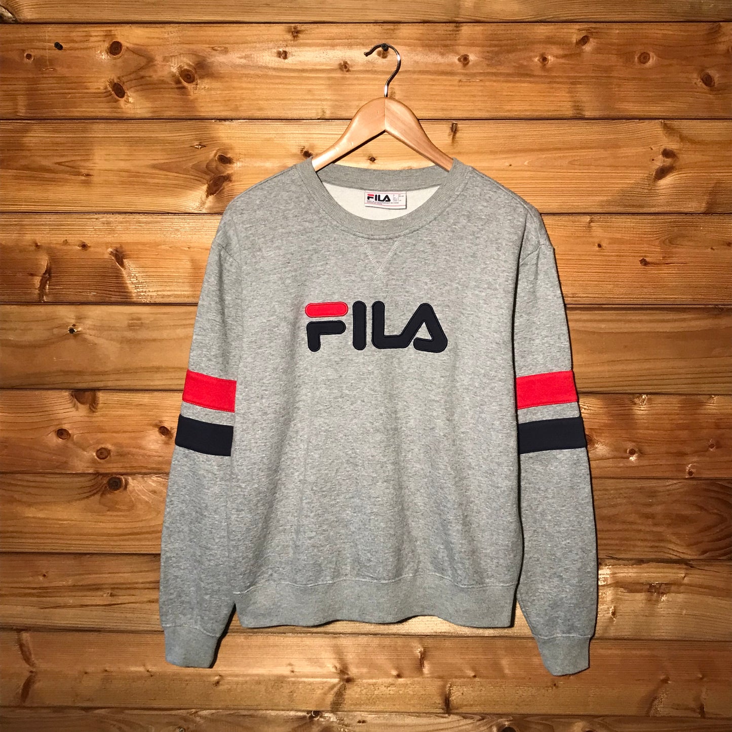 Fila Striped Sleeves Spellout sweatshirt