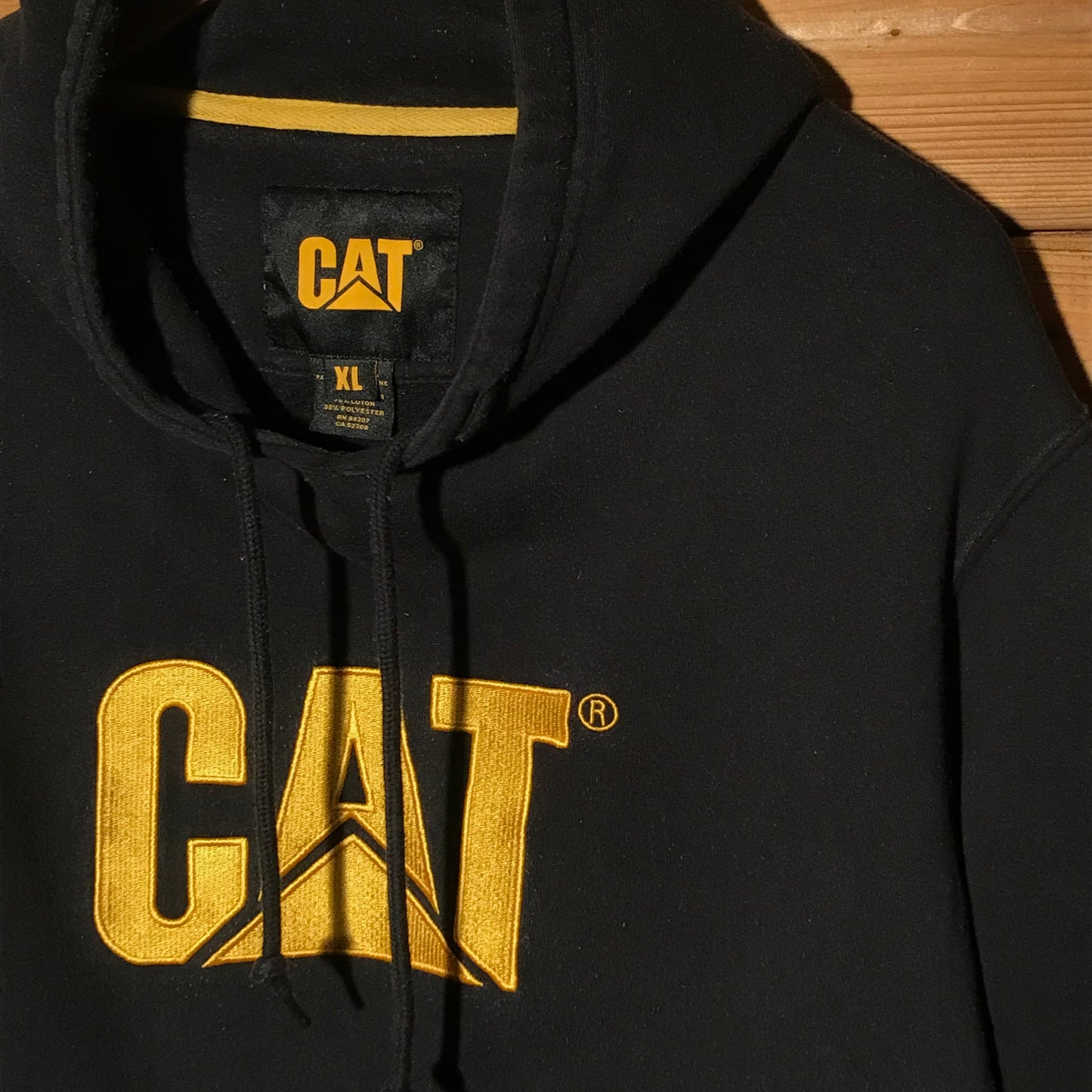 Caterpillar CAT Centre Spellout hoodie