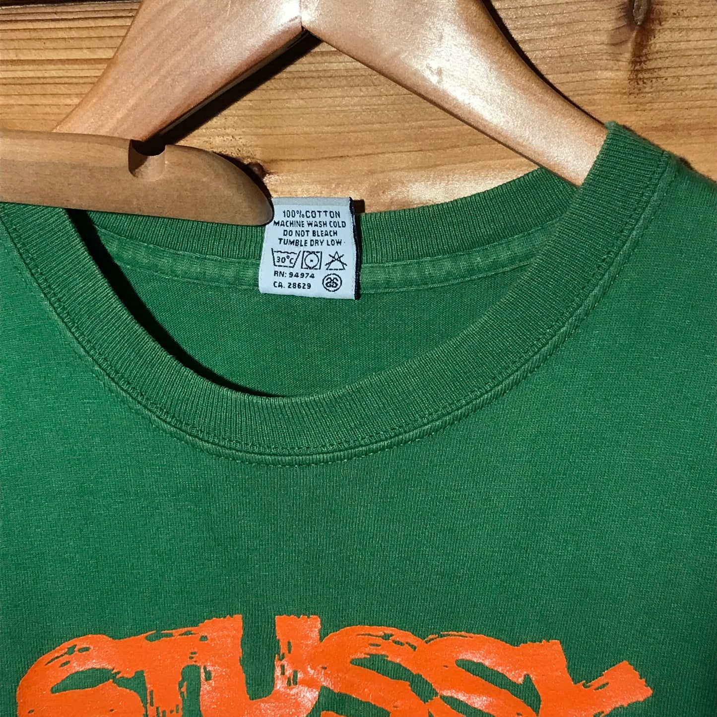Stüssy Paint Drip Spellout t shirt