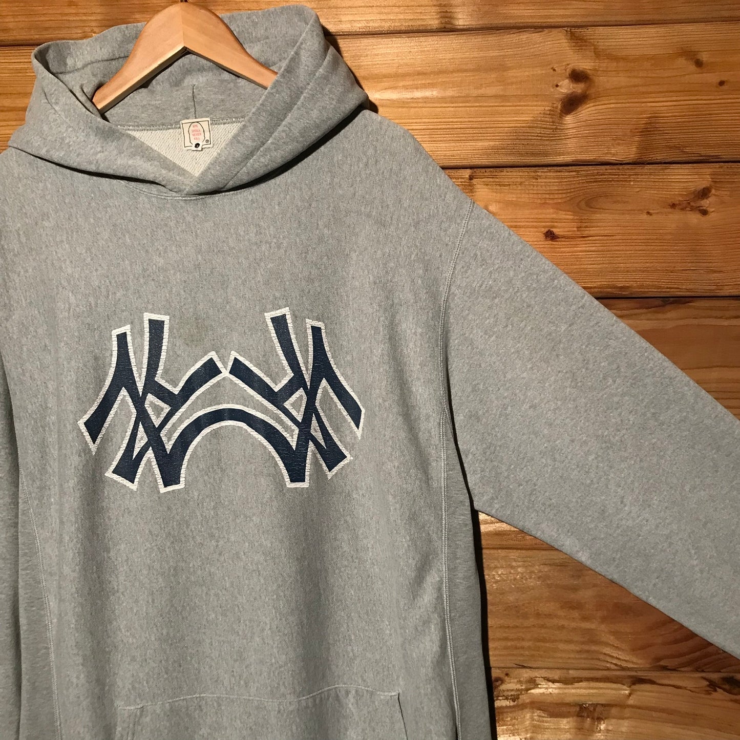 2001 Bape, A Bathing Ape x Neighborhood Yankees Logo hoodie