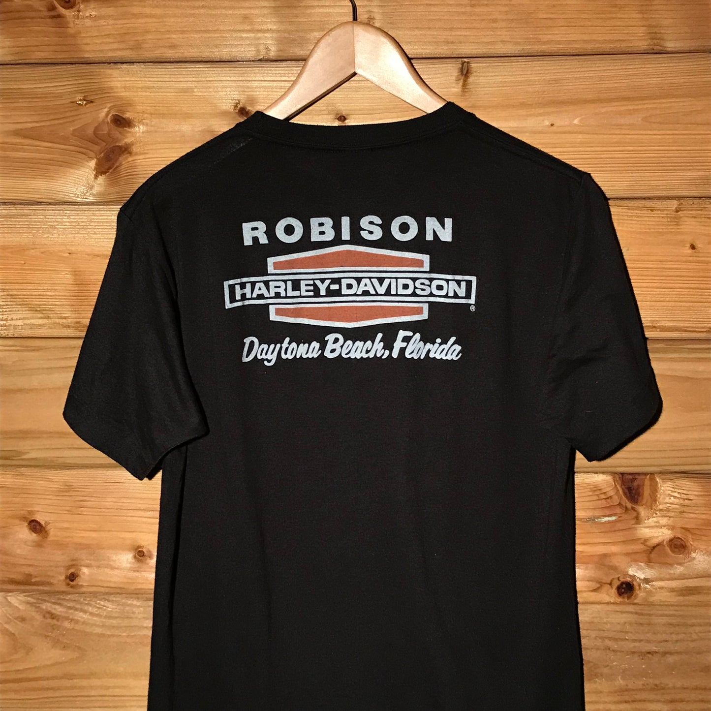 90s Harley Davidson Daytona Beach Centre Spellout t shirt