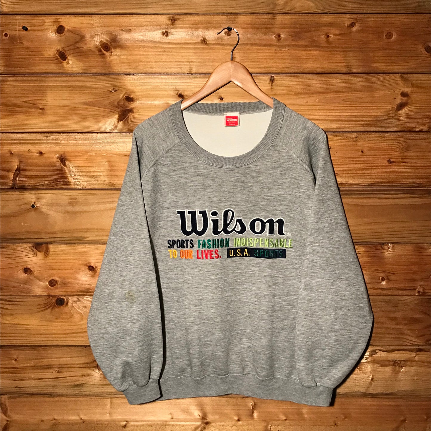 90s Wilson USA Sports Centre Spellout sweatshirt