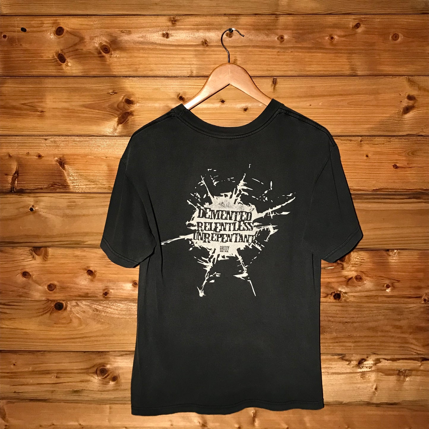 Dwarves Pistol Centre Spellout Band t shirt