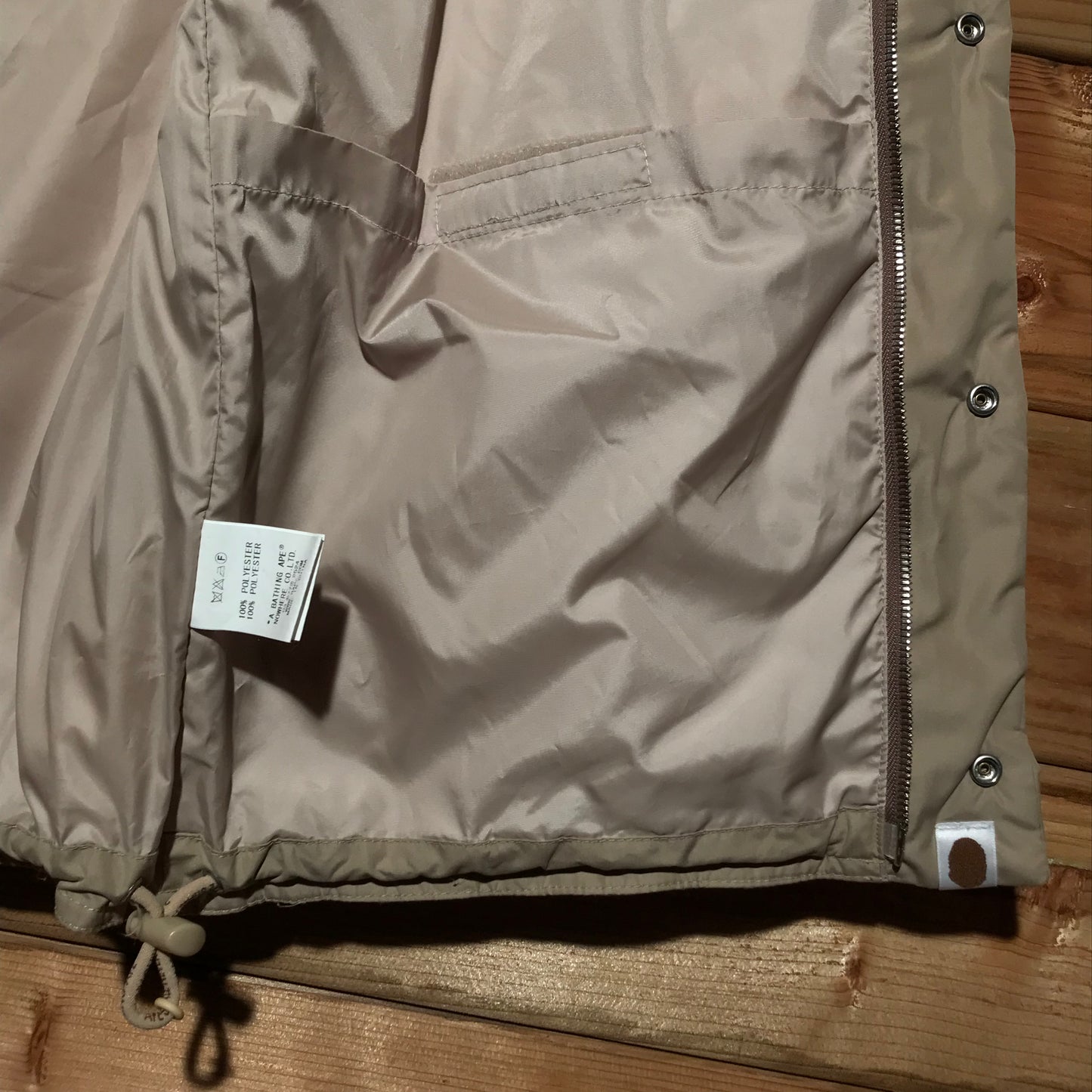 Bape, A Bathing Ape Essentials Down puffer gilet