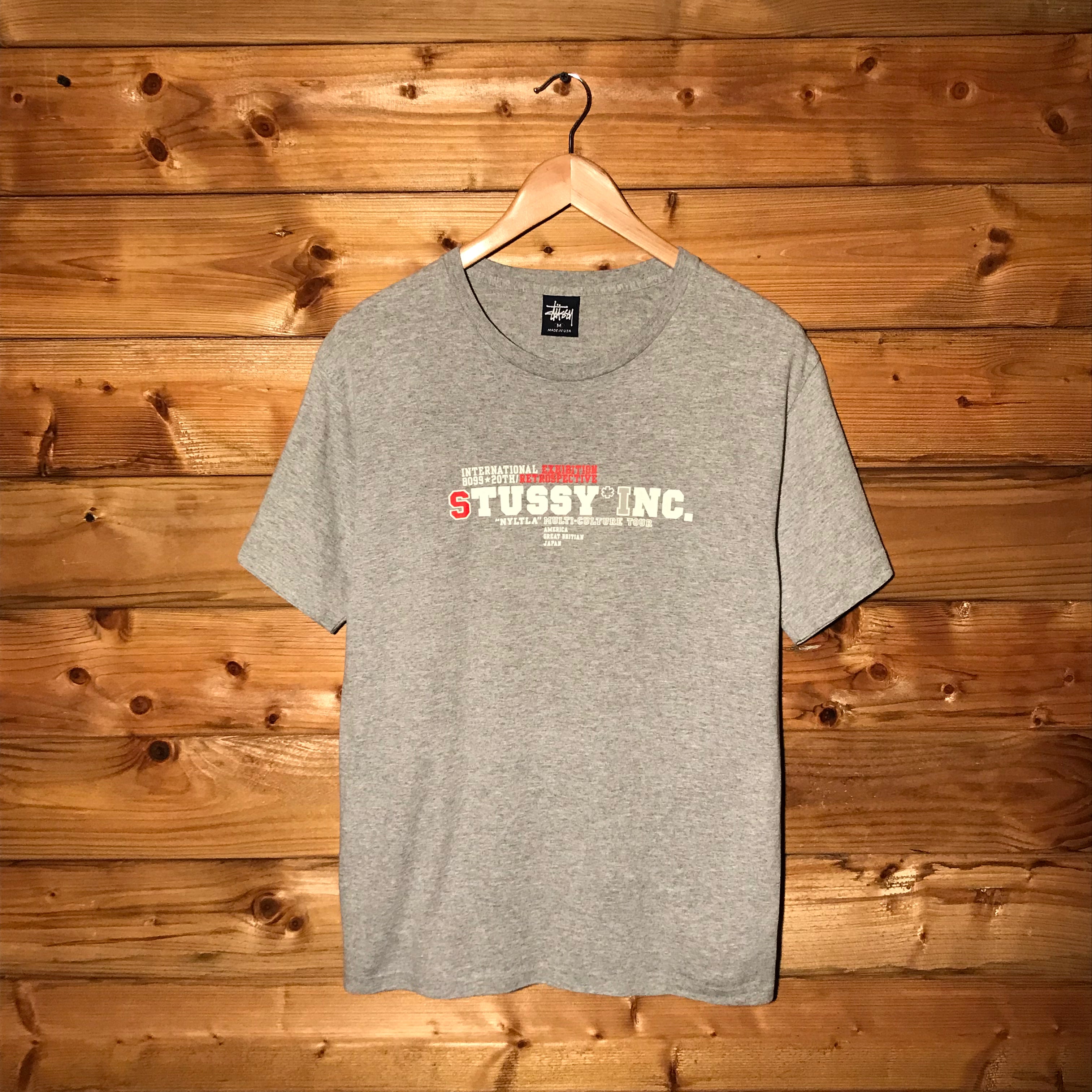 90s Stüssy Incorporated Multi Culture Tour t shirt – HeresWear