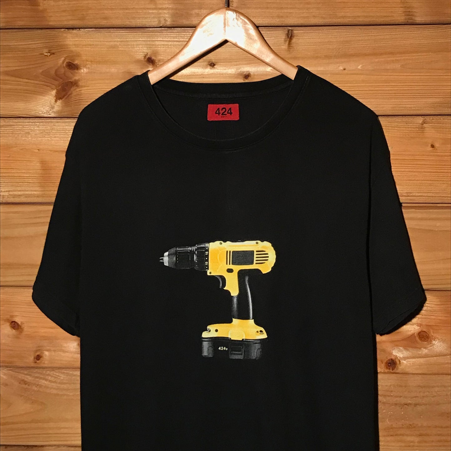 424 Volt Power Drill t shirt