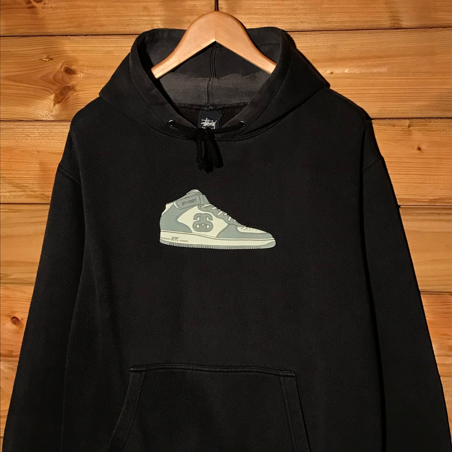 Stüssy Nike Air Force High Parody hoodie