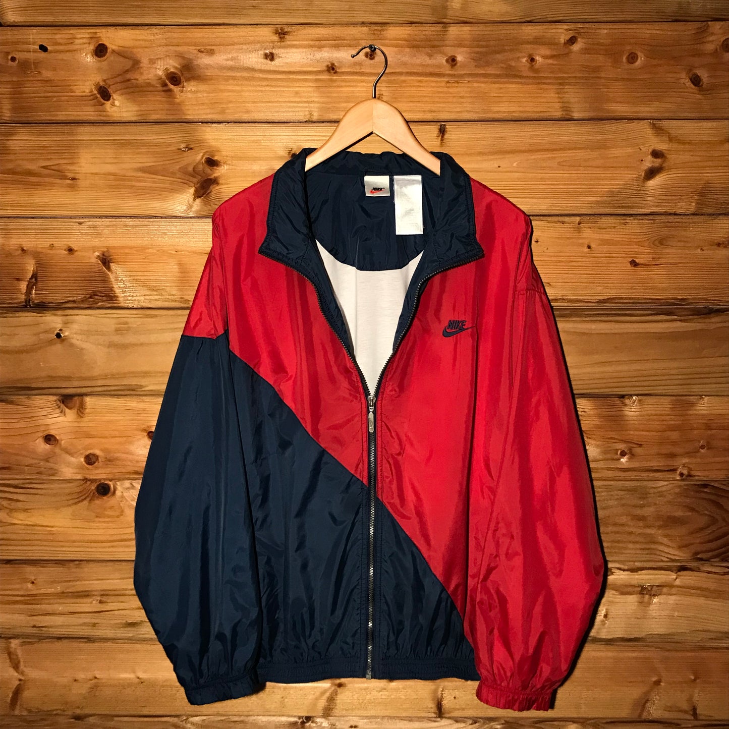 90s Nike Full Back Swoosh windbreaker jacket