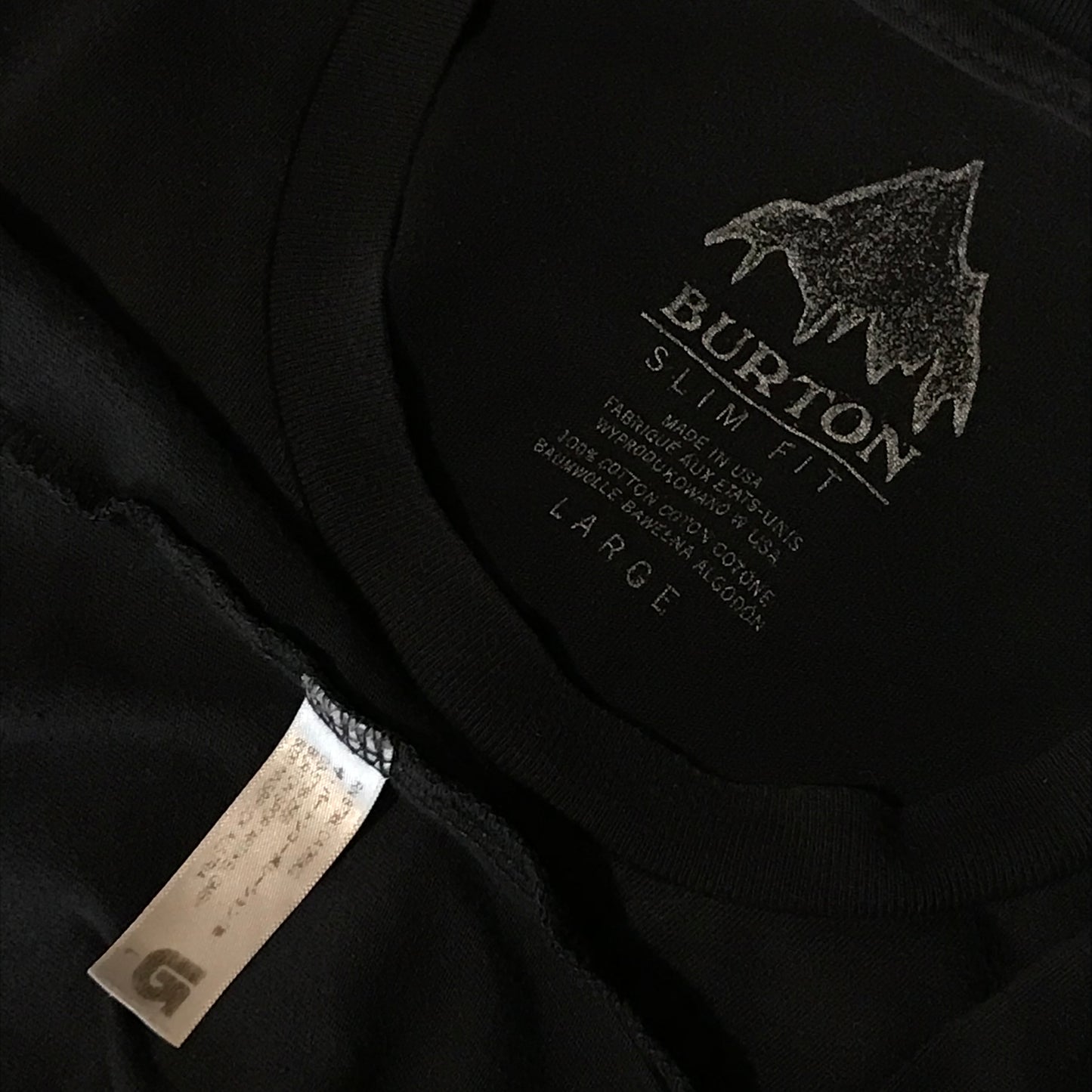 Burton Snowboards Centre Spellout t shirt