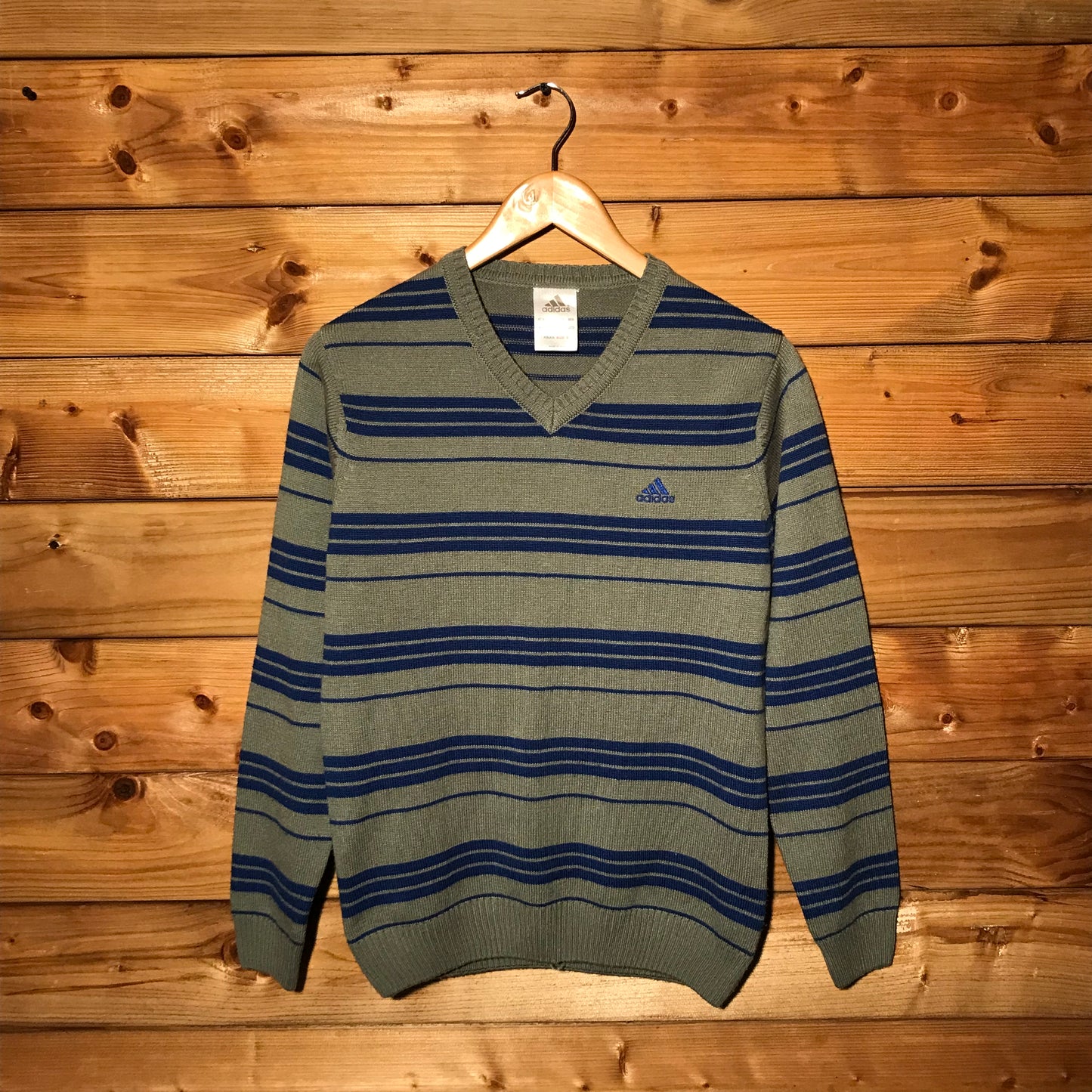 Adidas Striped knit sweatshirt
