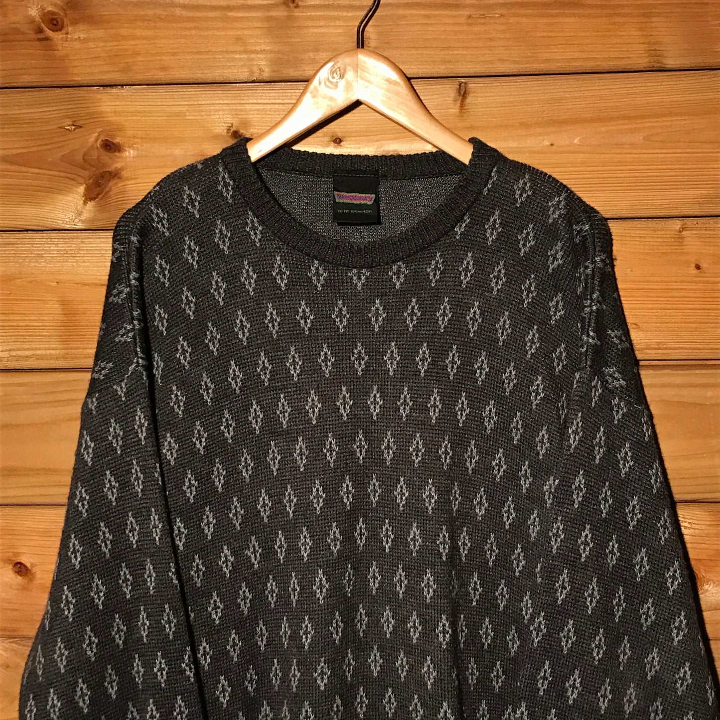 Westbury Diamond knit sweatshirt