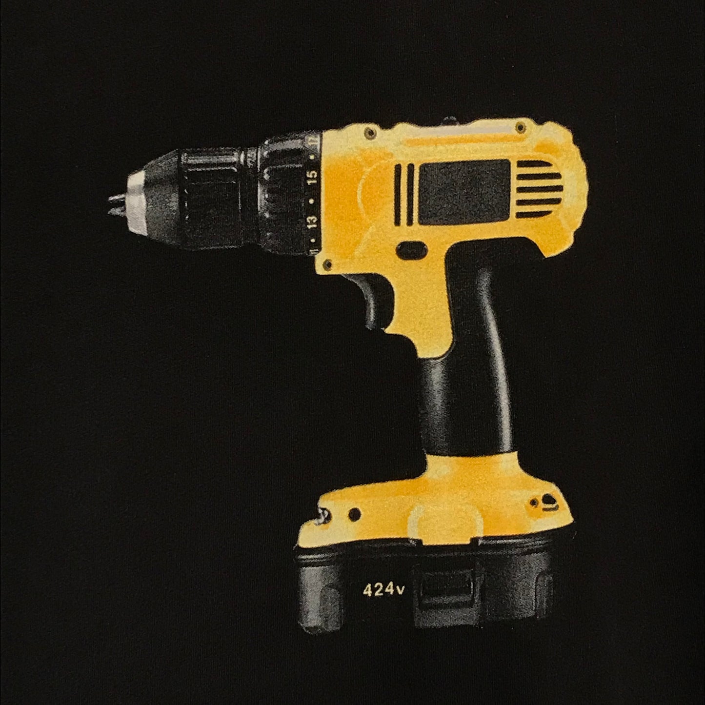 424 Volt Power Drill t shirt