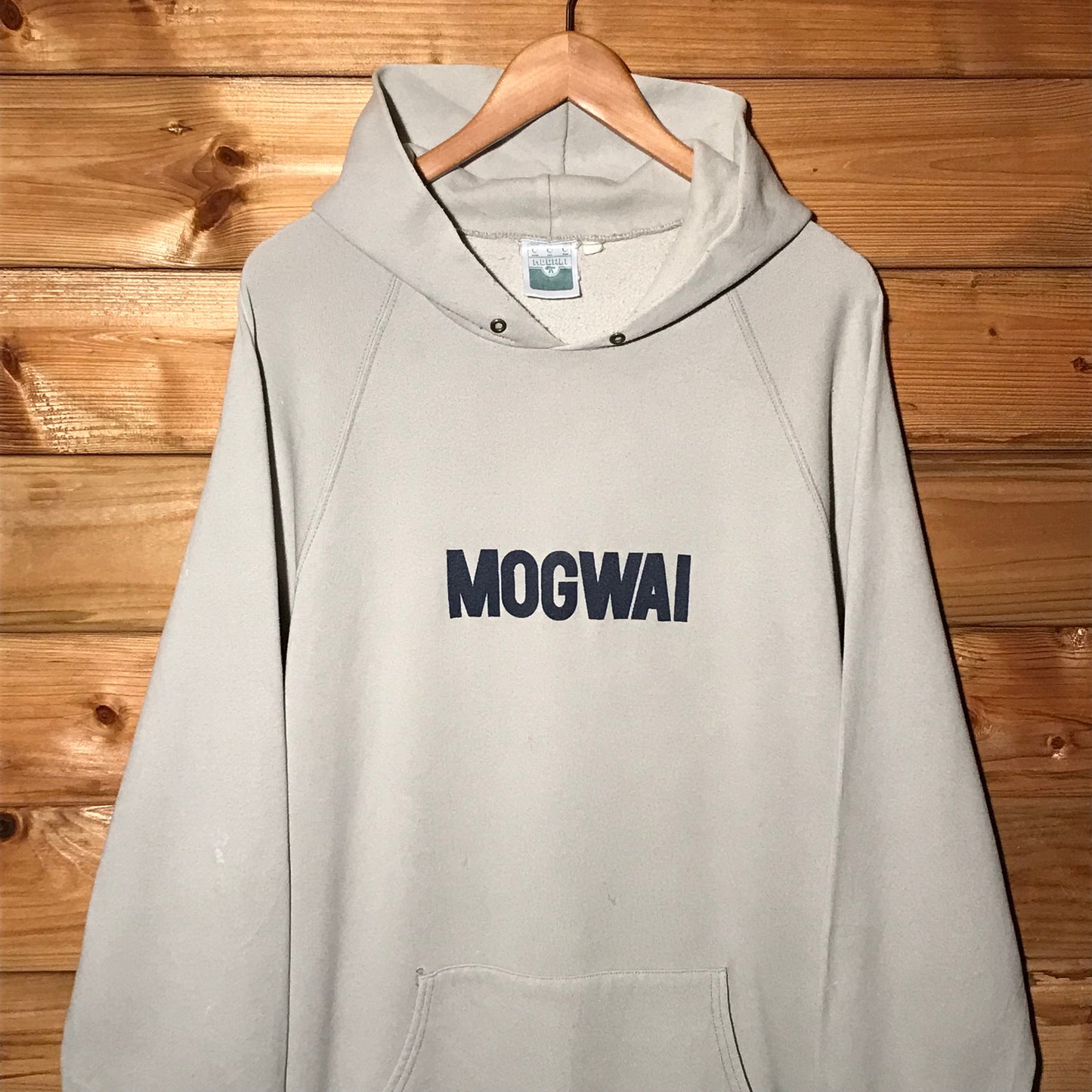 90s Mogwai Centre Spellout Band hoodie