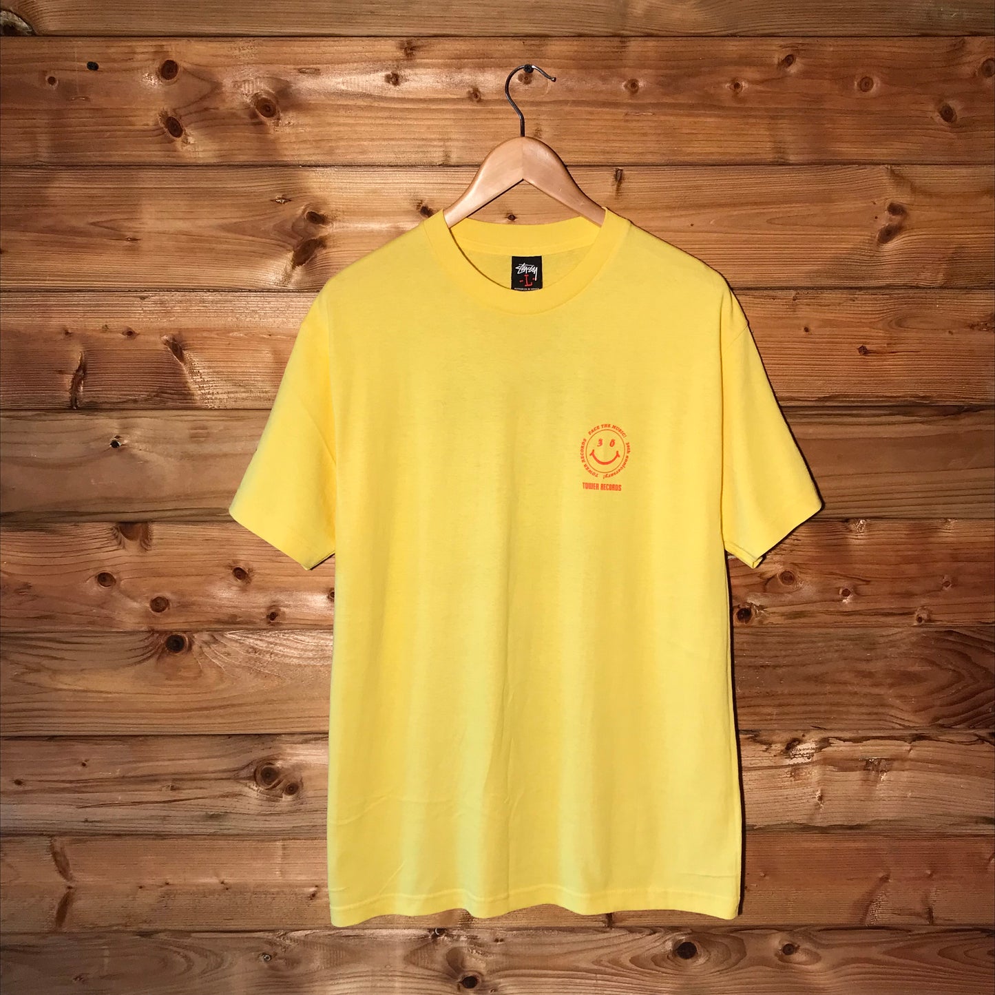 2010 Stüssy x Tower Records 30th Anniversary NMNL t shirt