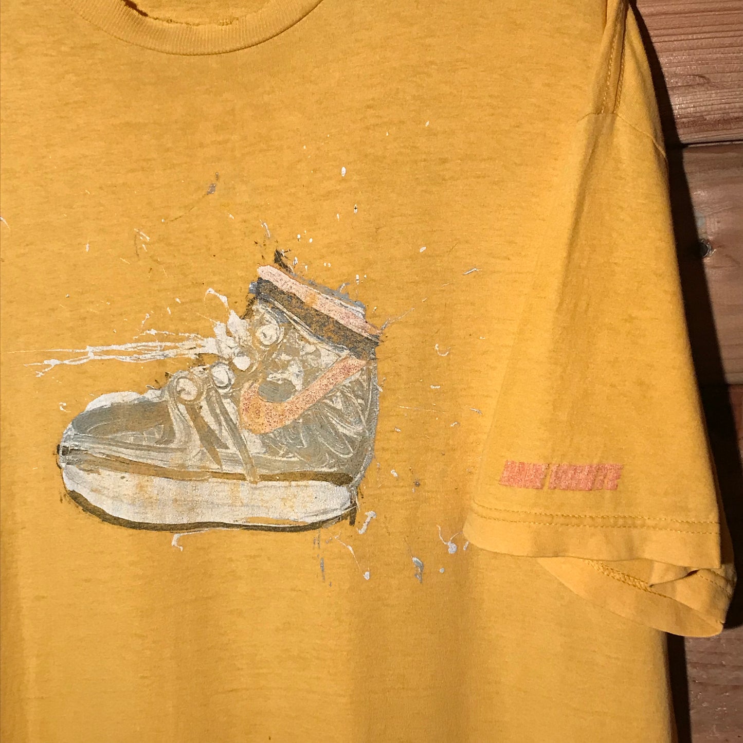 Nike x Dave White Shoe Artwork t shirt
