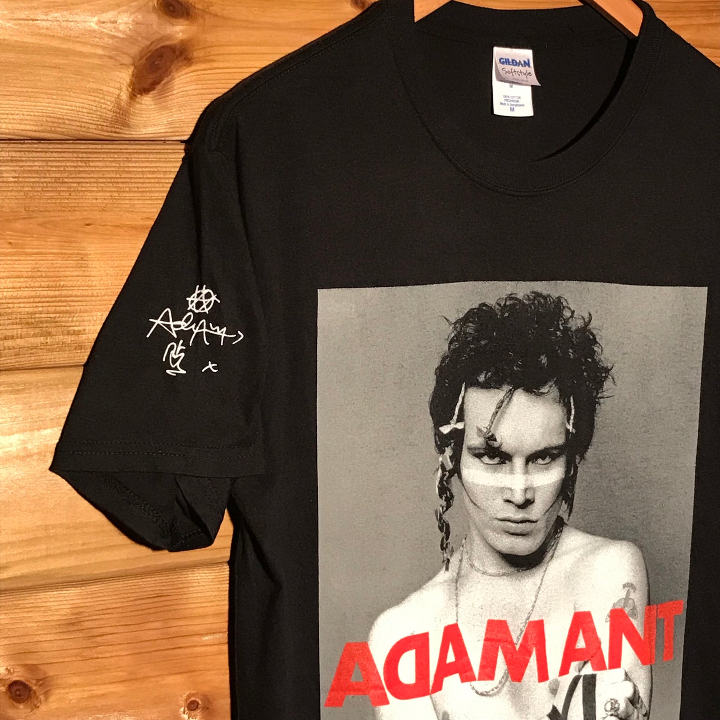 2011 Adam Ant and TGTMATLP UK Tour t shirt