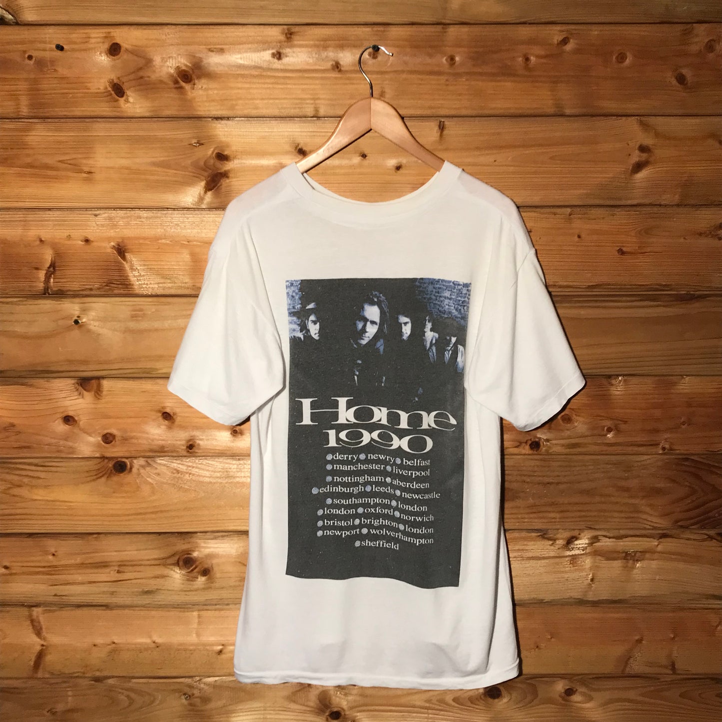 1990 Hothouse Flowers Home UK Tour t shirt